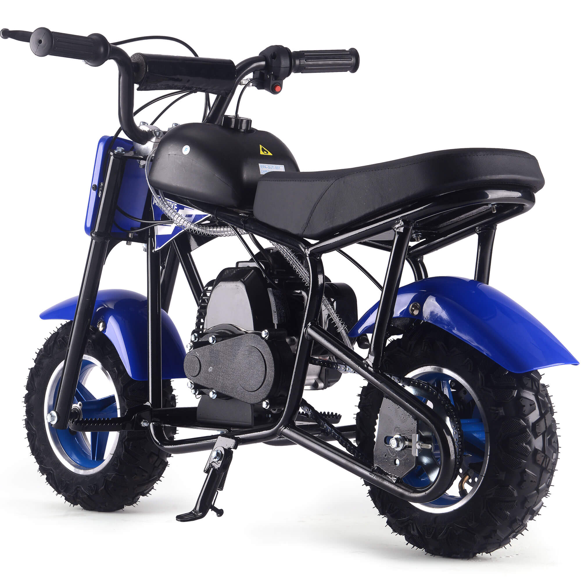 MotoTec URCHIN 49cc 2-Stroke EPA Approved Kids' Gas Mini Bike