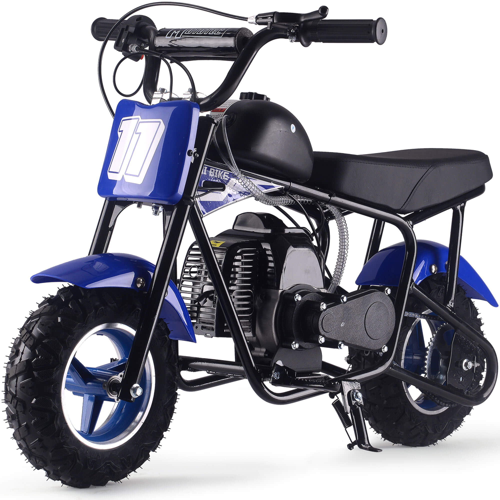 MotoTec URCHIN 49cc 2-Stroke EPA Approved Kids' Gas Mini Bike