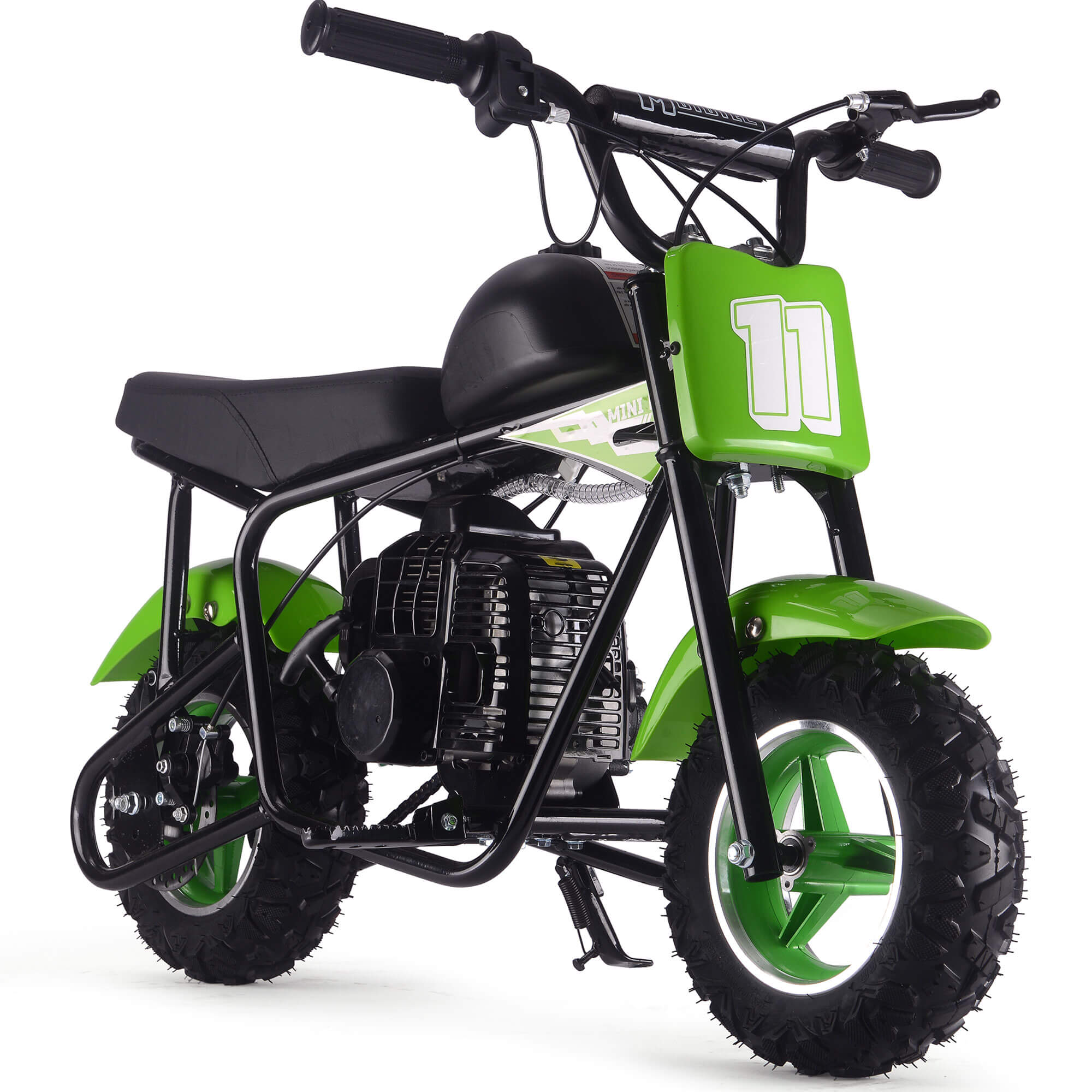 MotoTec URCHIN 49cc 2-Stroke EPA Approved Kids' Gas Mini Bike