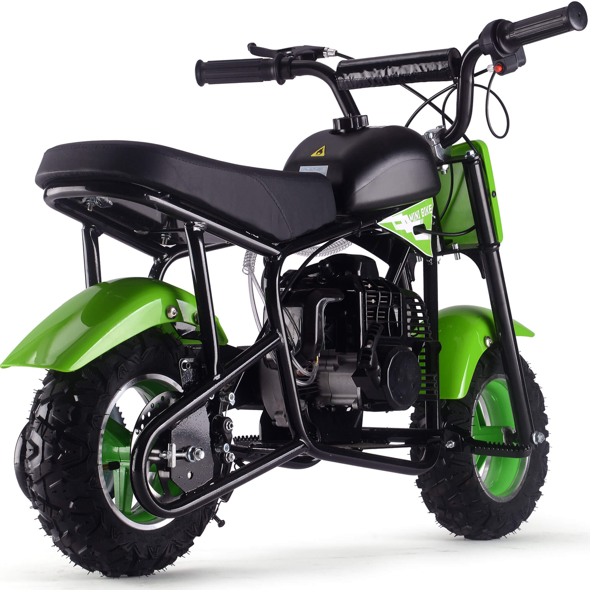 MotoTec URCHIN 49cc 2-Stroke EPA Approved Kids' Gas Mini Bike