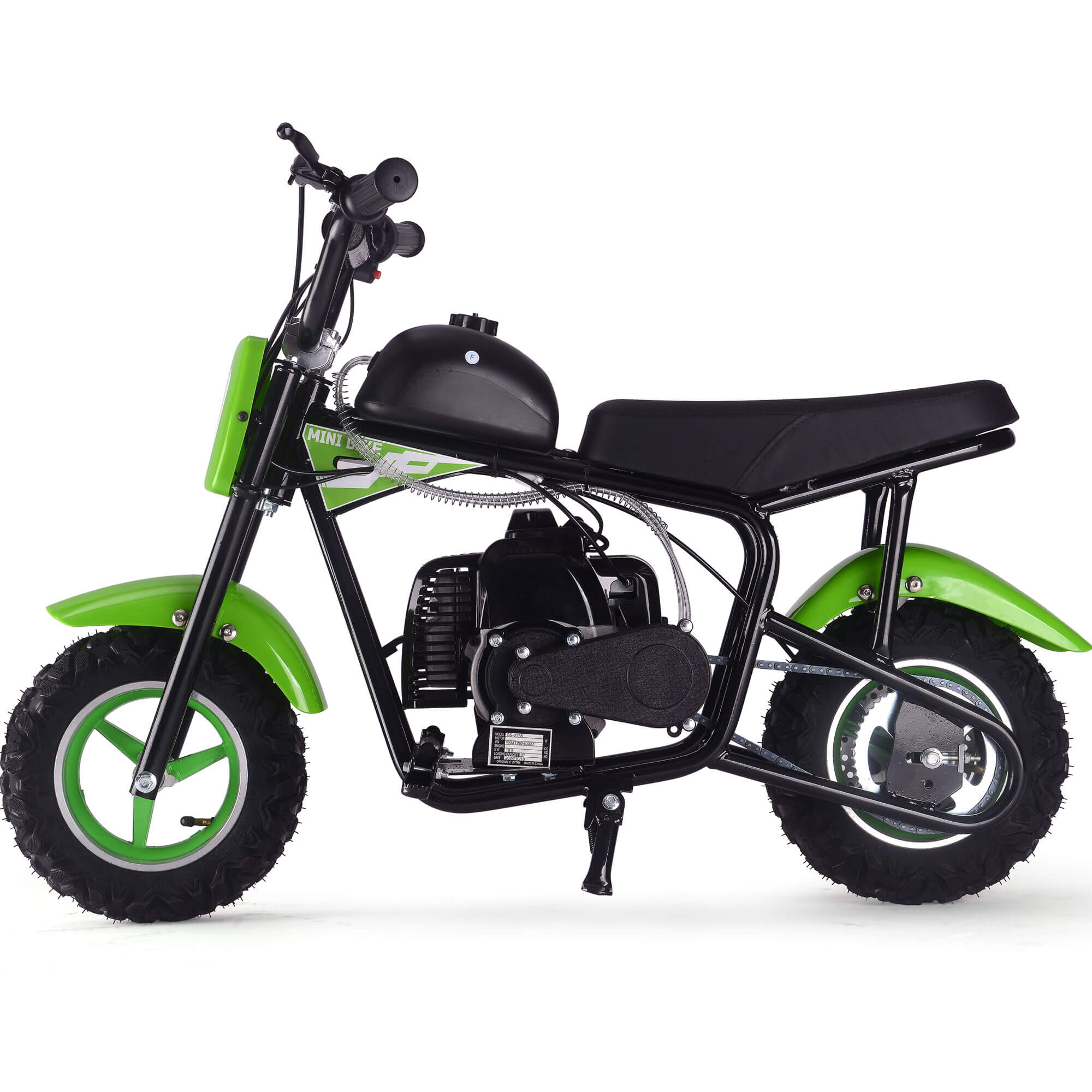 MotoTec URCHIN 49cc 2-Stroke EPA Approved Kids' Gas Mini Bike