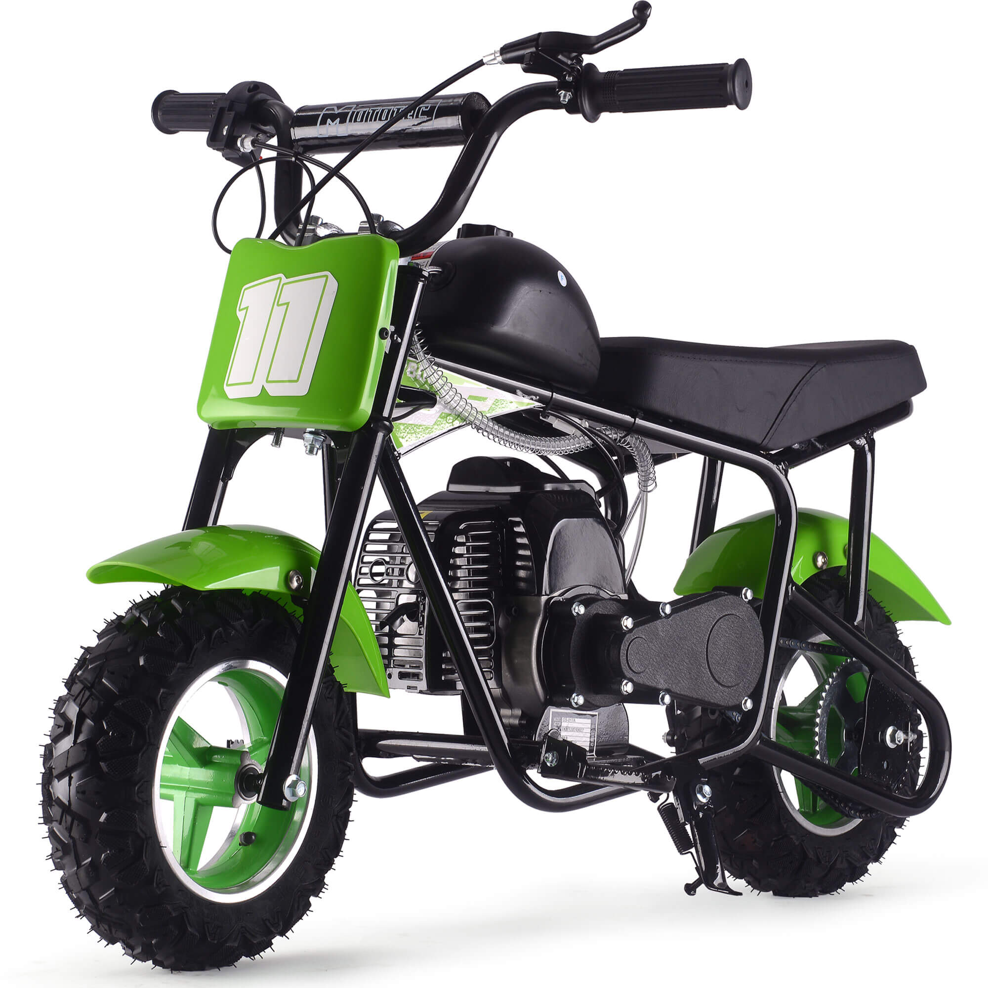 MotoTec URCHIN 49cc 2-Stroke EPA Approved Kids' Gas Mini Bike