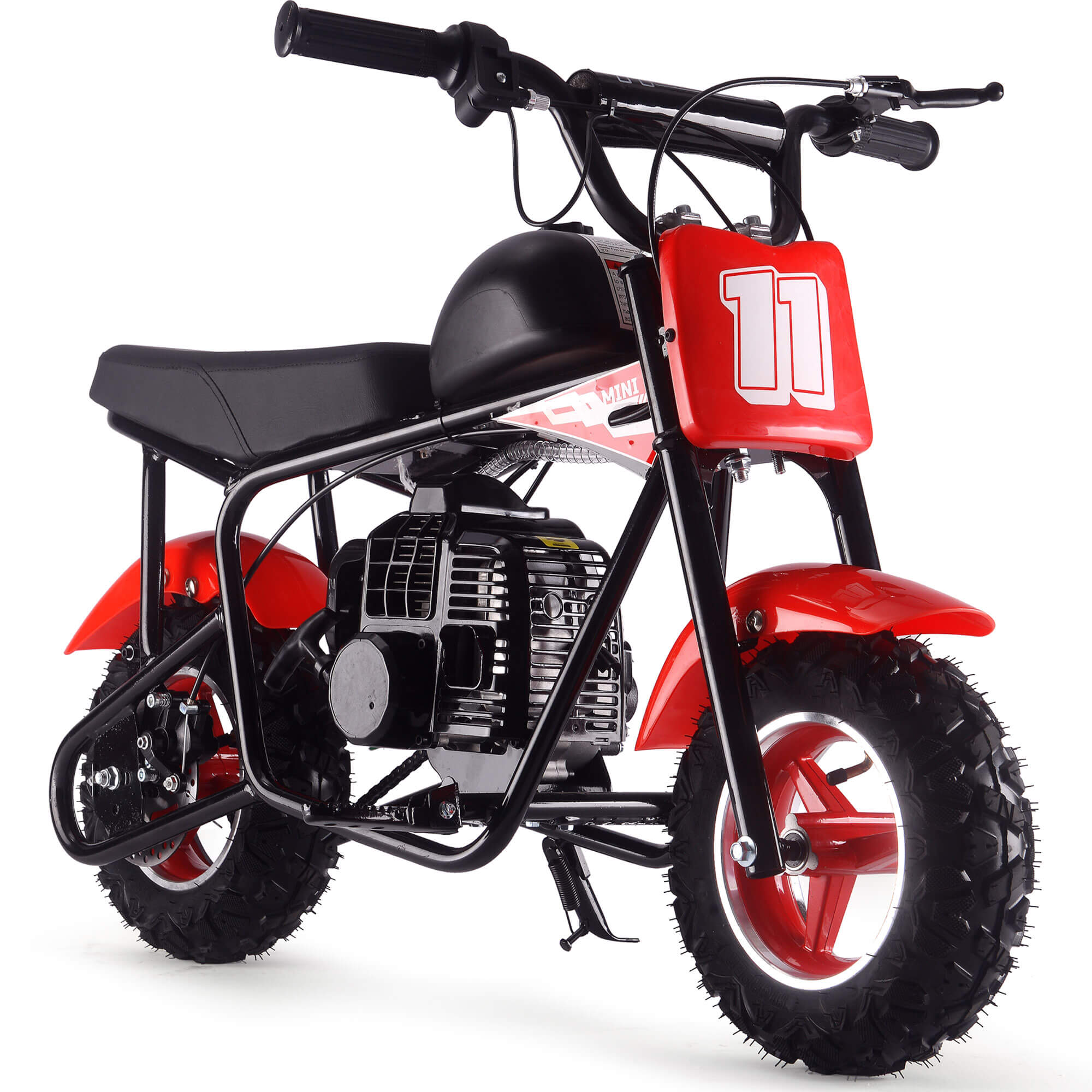 MotoTec URCHIN 49cc 2-Stroke EPA Approved Kids' Gas Mini Bike