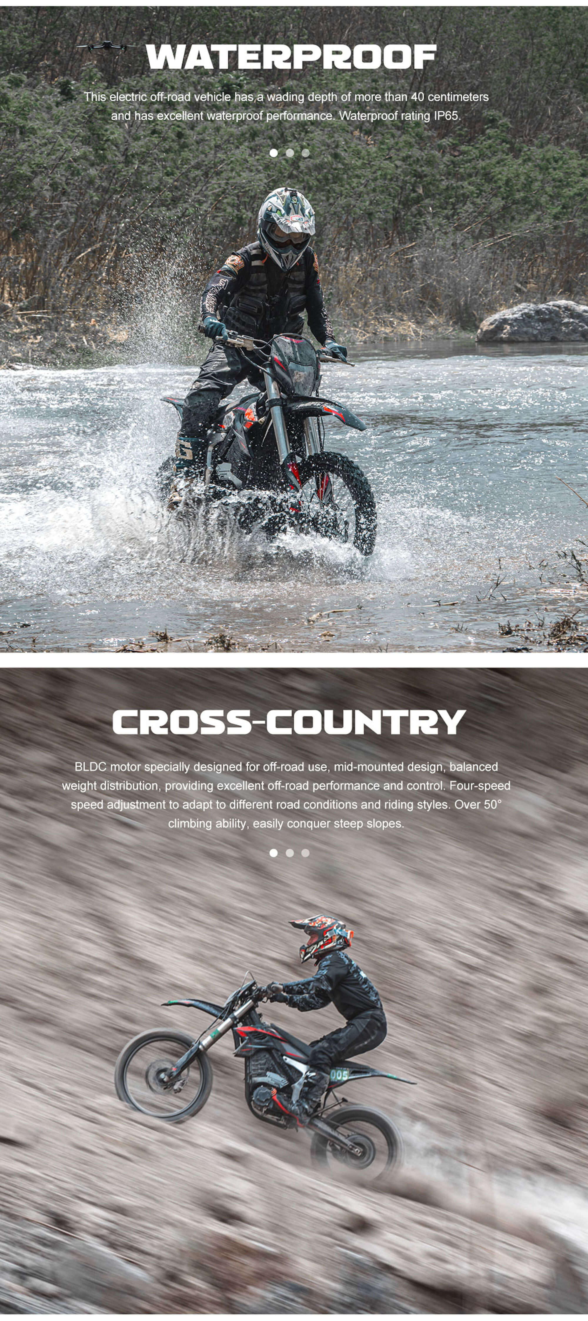 2026 MotoTec Venom 12000W 72V Lithium Electric Dirt Bike, Black