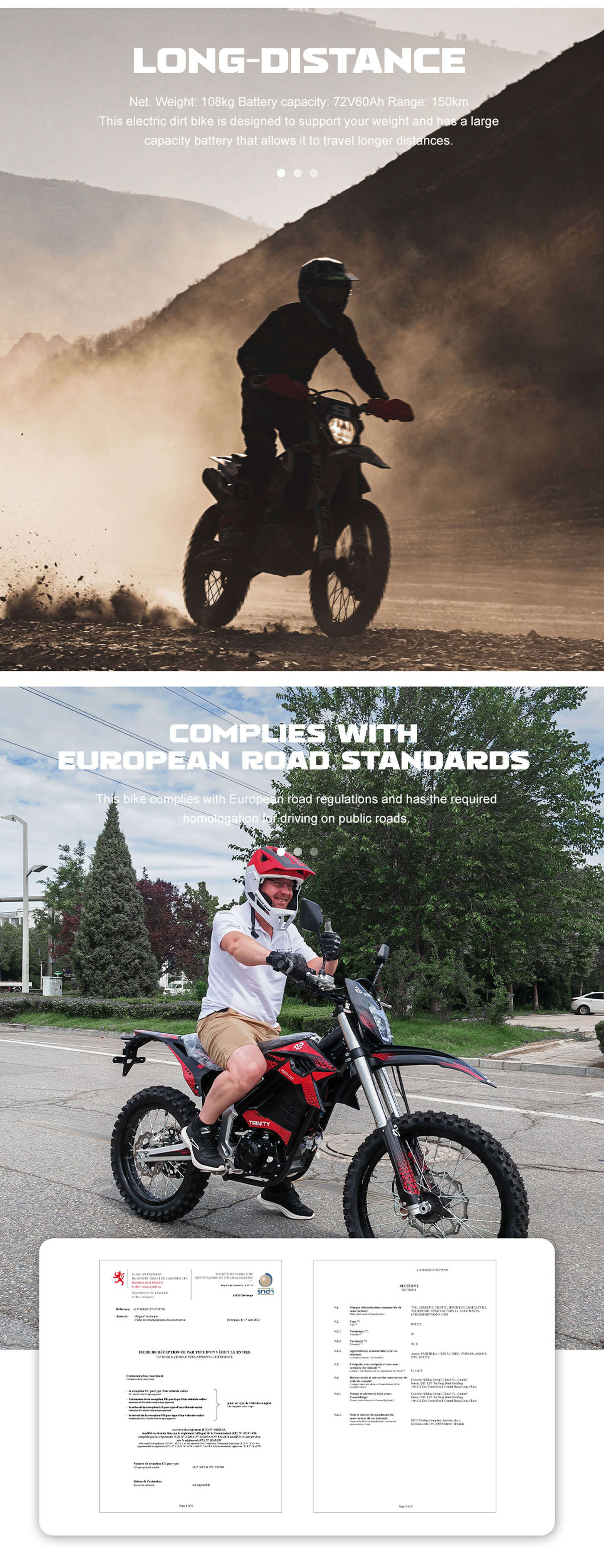 2026 MotoTec Venom 12000W 72V Lithium Electric Dirt Bike, Black