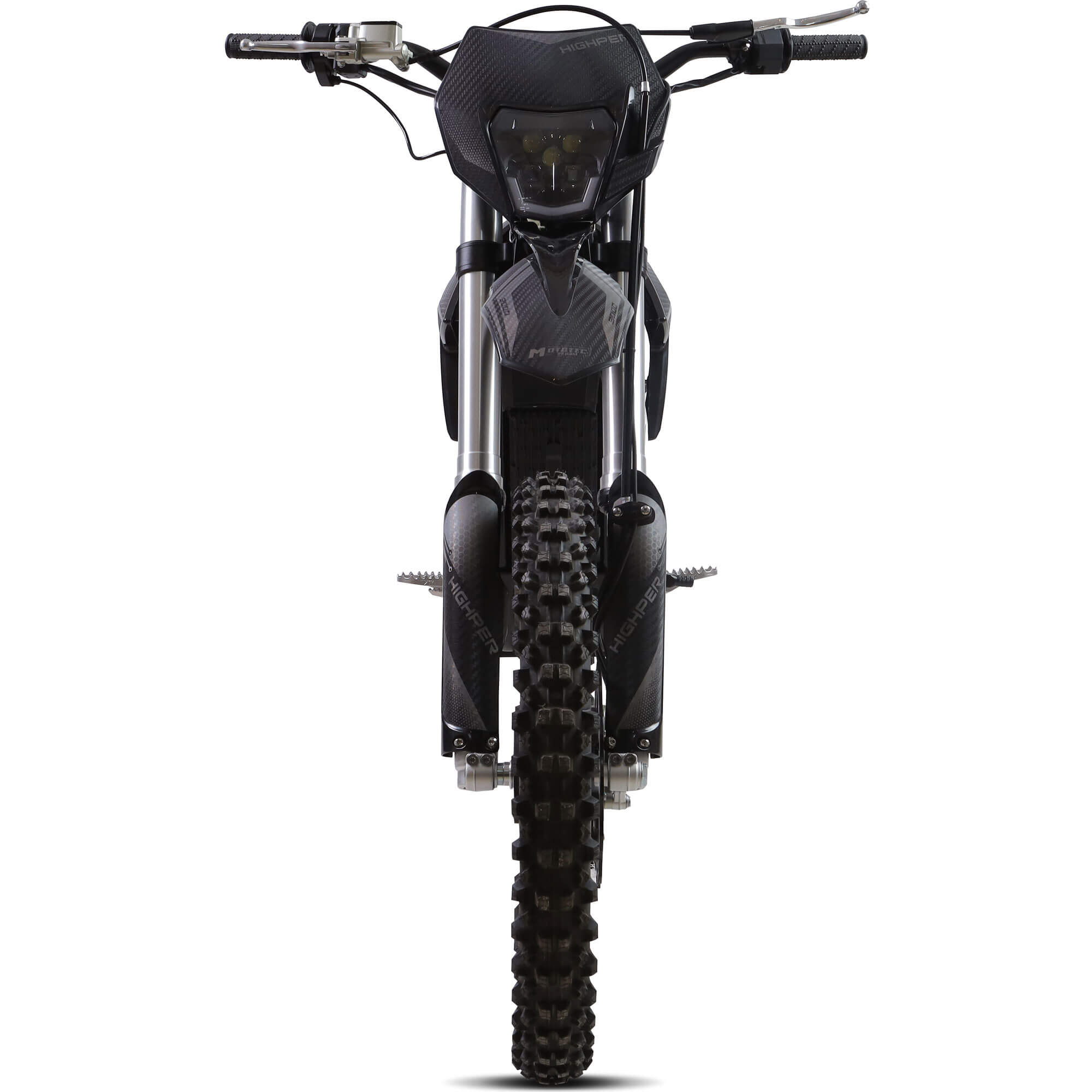 2026 MotoTec Venom 12000W 72V Lithium Electric Dirt Bike, Black