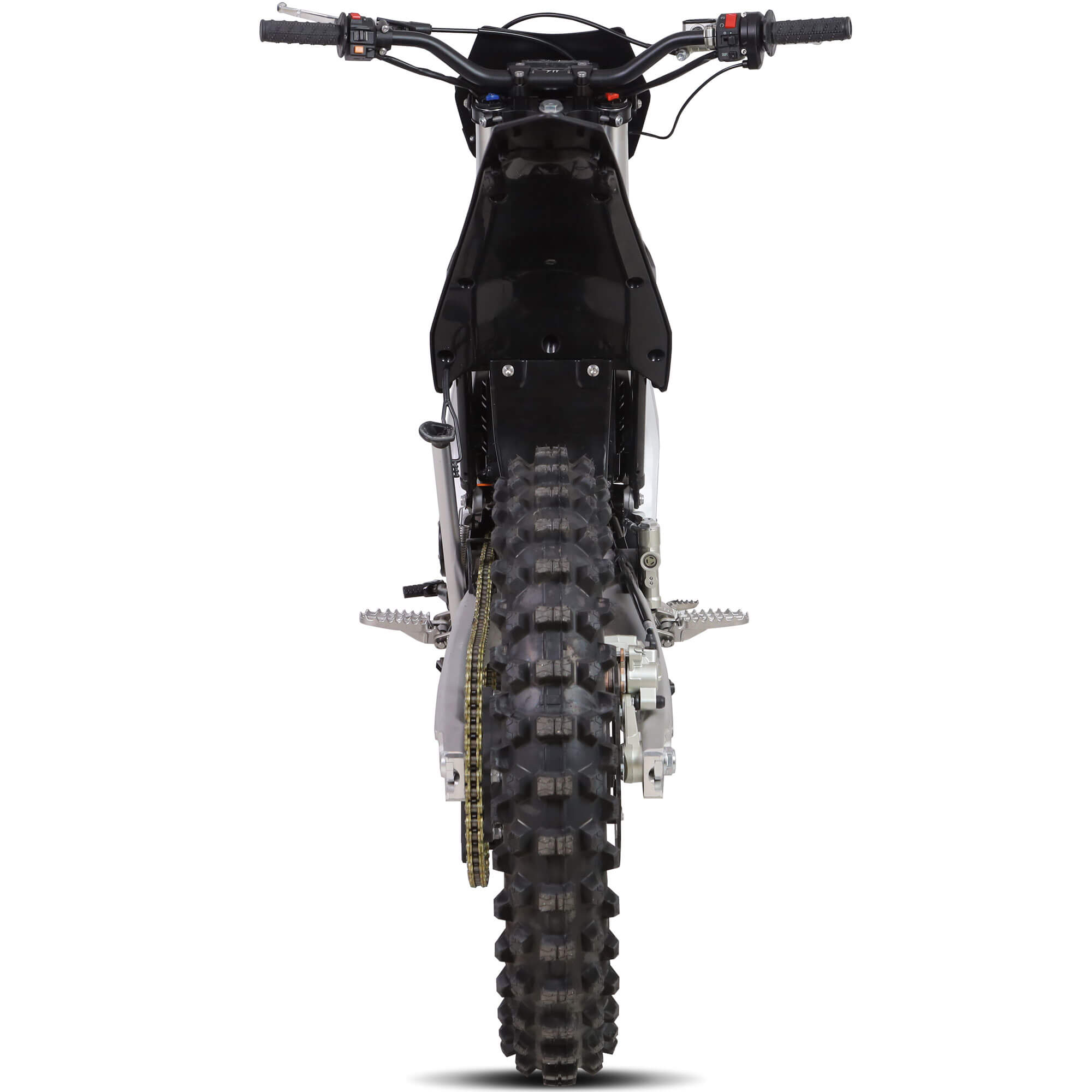 2026 MotoTec Venom 12000W 72V Lithium Electric Dirt Bike, Black