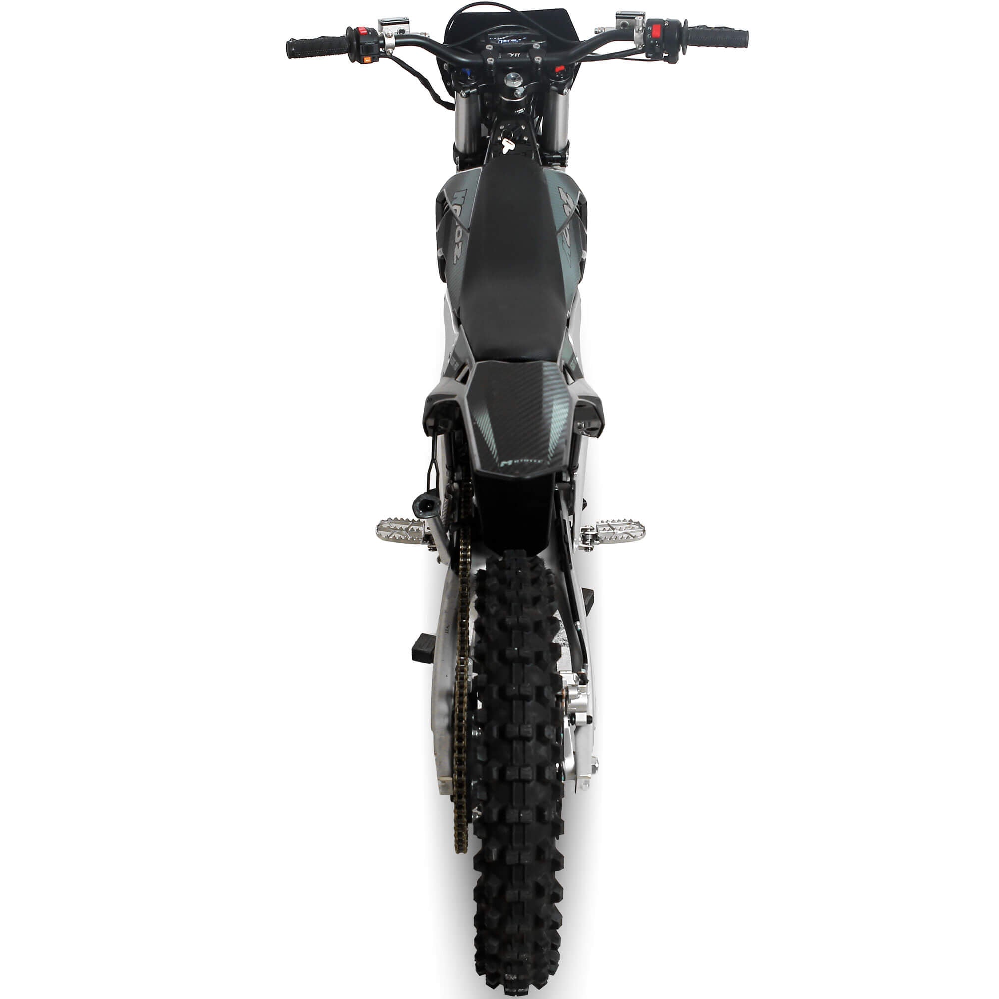 2026 MotoTec Venom 30000W 72V Lithium Electric Dirt Bike, Black