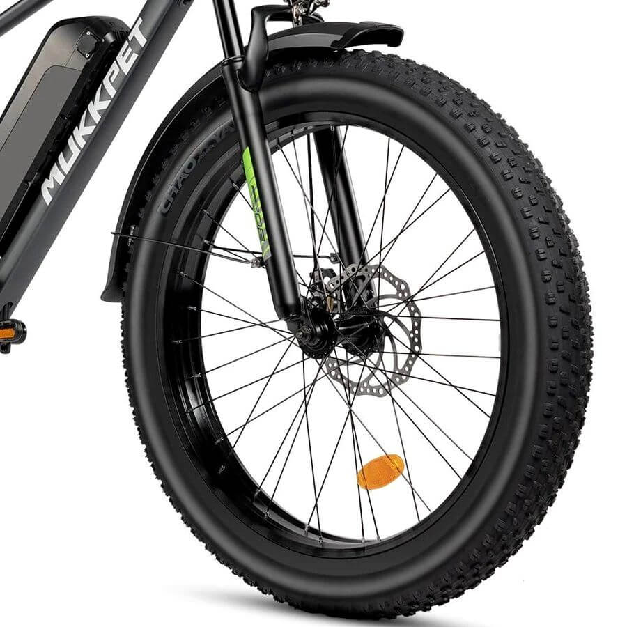 2024 Mukkpet SUBURBAN 750W 48V 15Ah Fat Tire Electric Mountain Bike