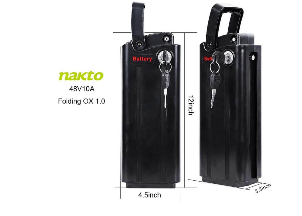 Nakto Electric Bike Replacement Lithium BATTERY PACK, Various Models