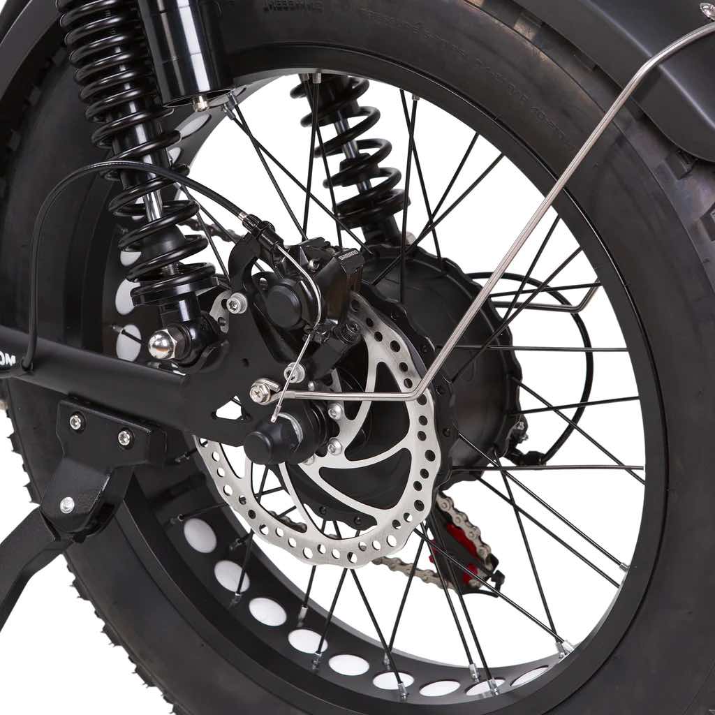 2024 Nakto F2 750W 48V Dual Disc Brakes Fat Tire Electric Bike