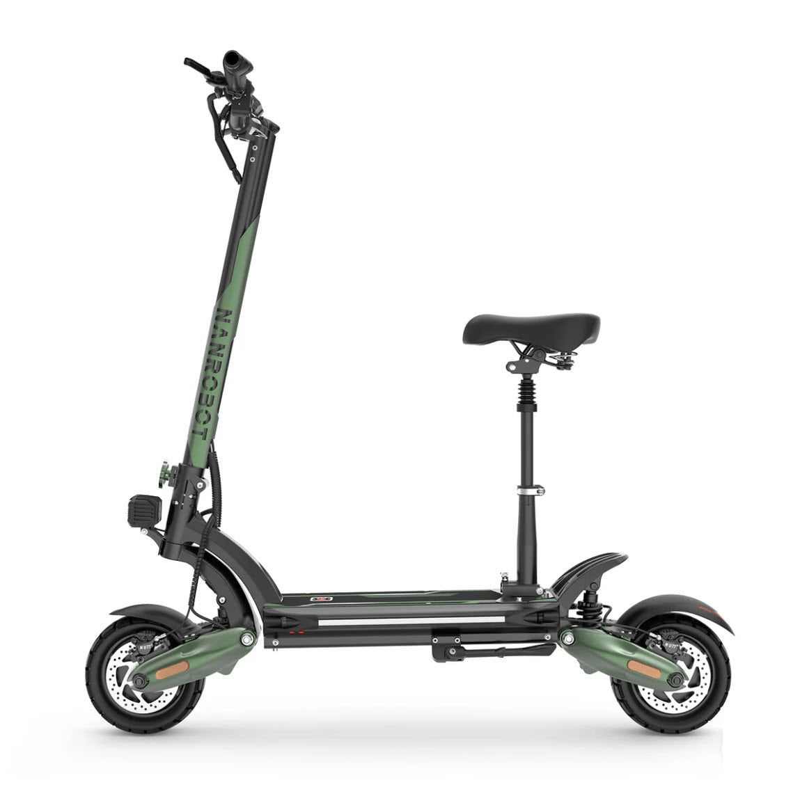 Nanrobot D6+ MAX Dual 1500W 60V 30Ah 10" Off-Road Tires Folding Electric Scooter