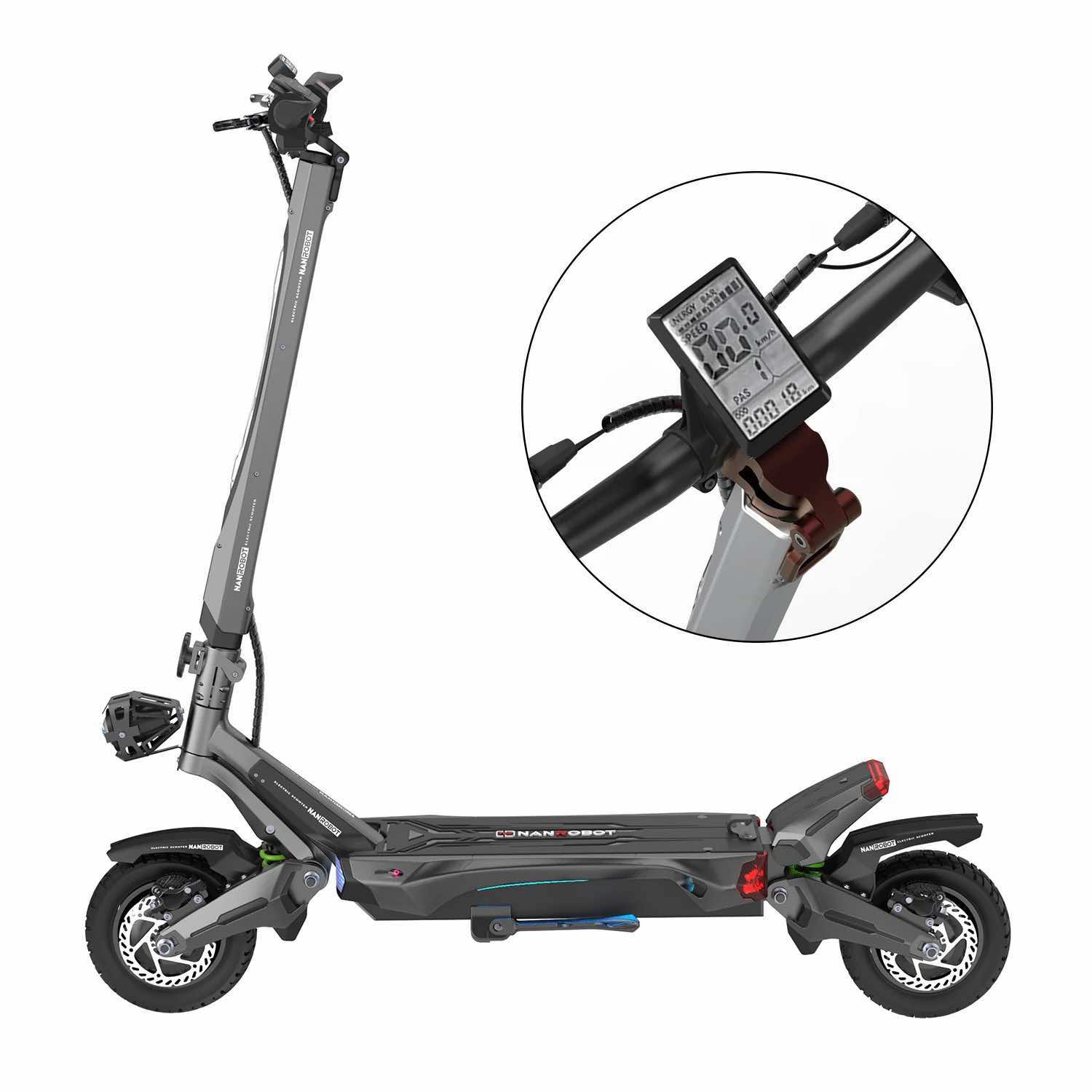 Nanrobot N6 Dual 1000W 52V 10" Off-Road Tires Folding Electric Scooter