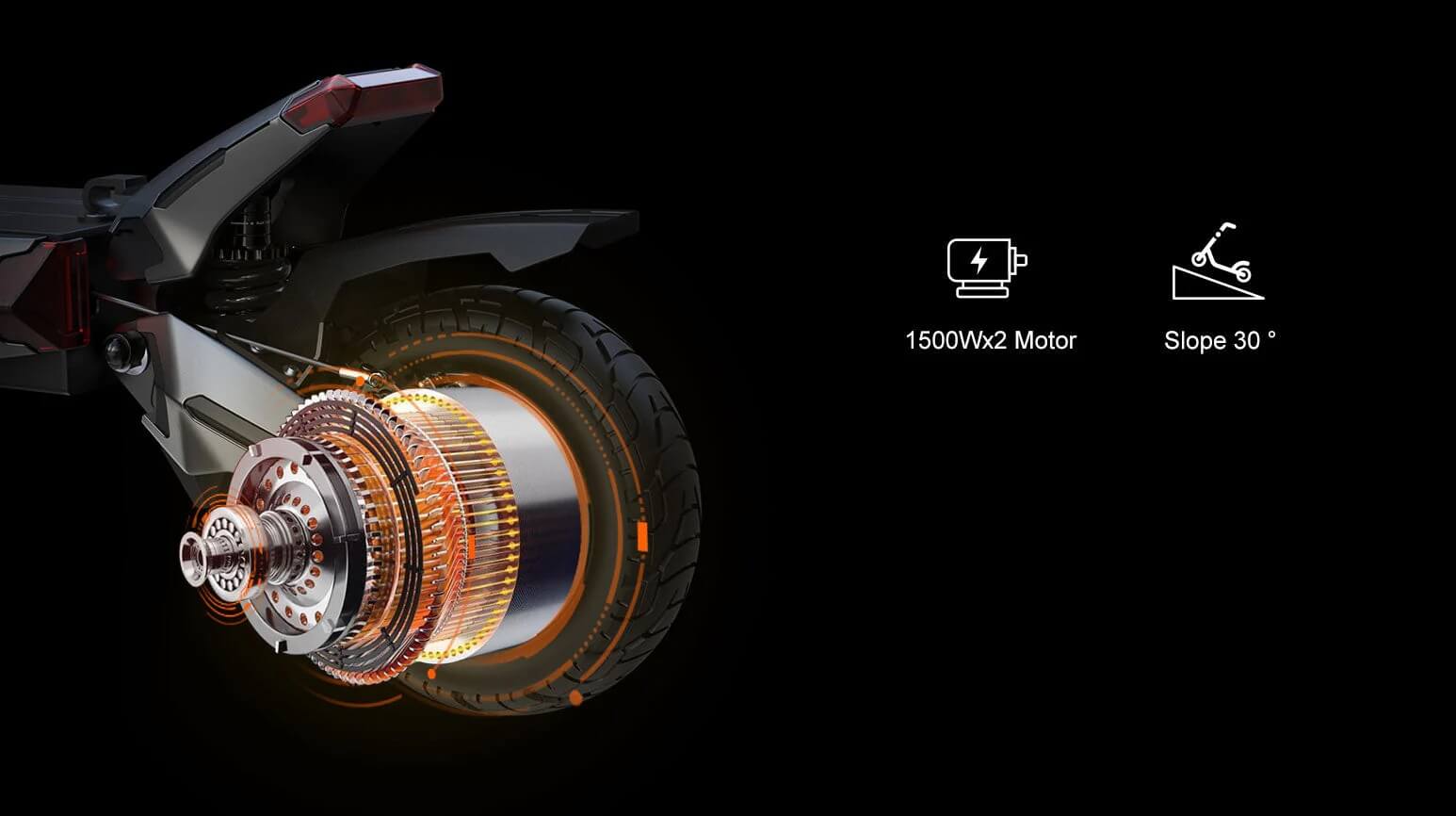 Nanrobot N6 Dual 1500W 72V 10" Off-Road Tires Folding Electric Scooter