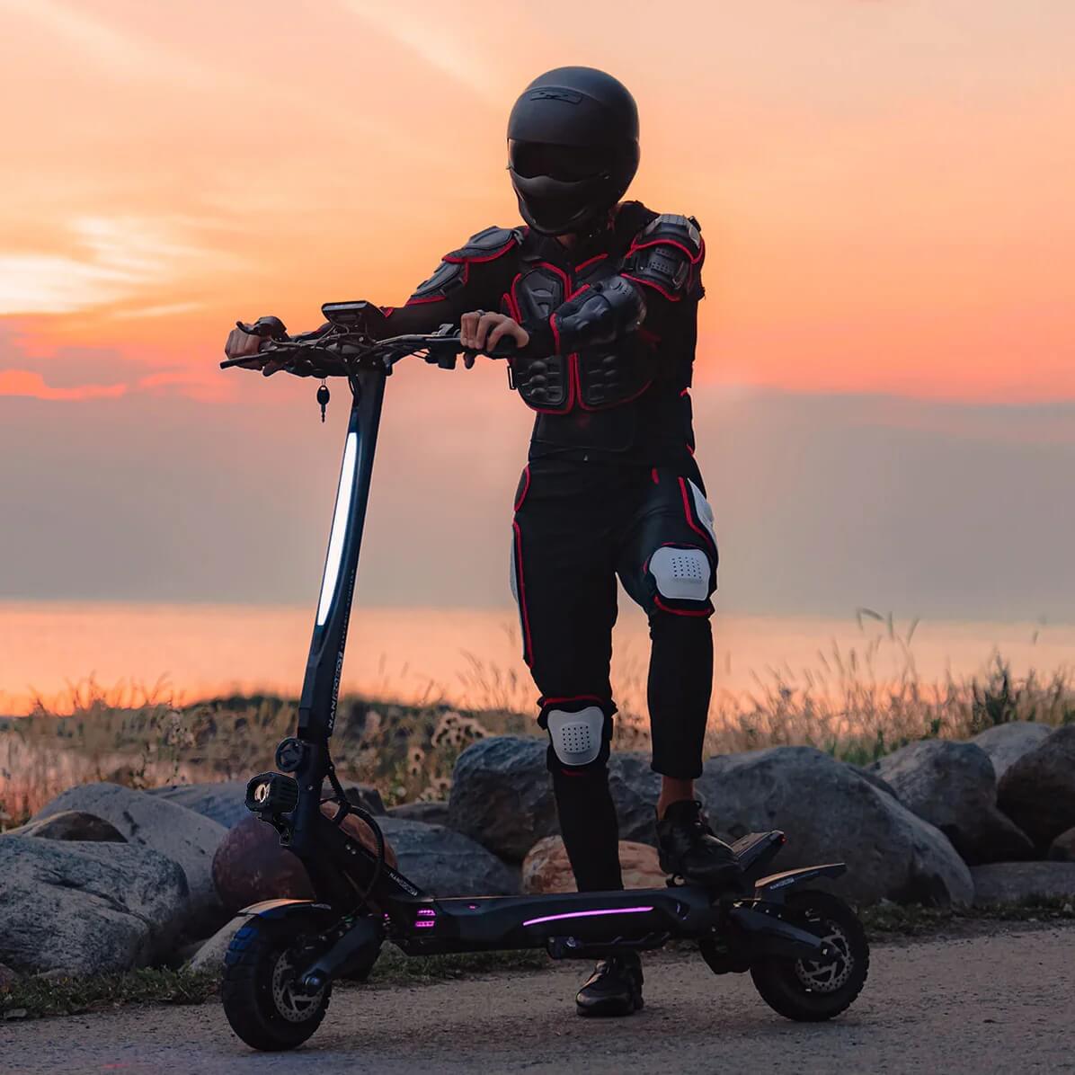 Nanrobot N6 Dual 1500W 72V 10" Off-Road Tires Folding Electric Scooter
