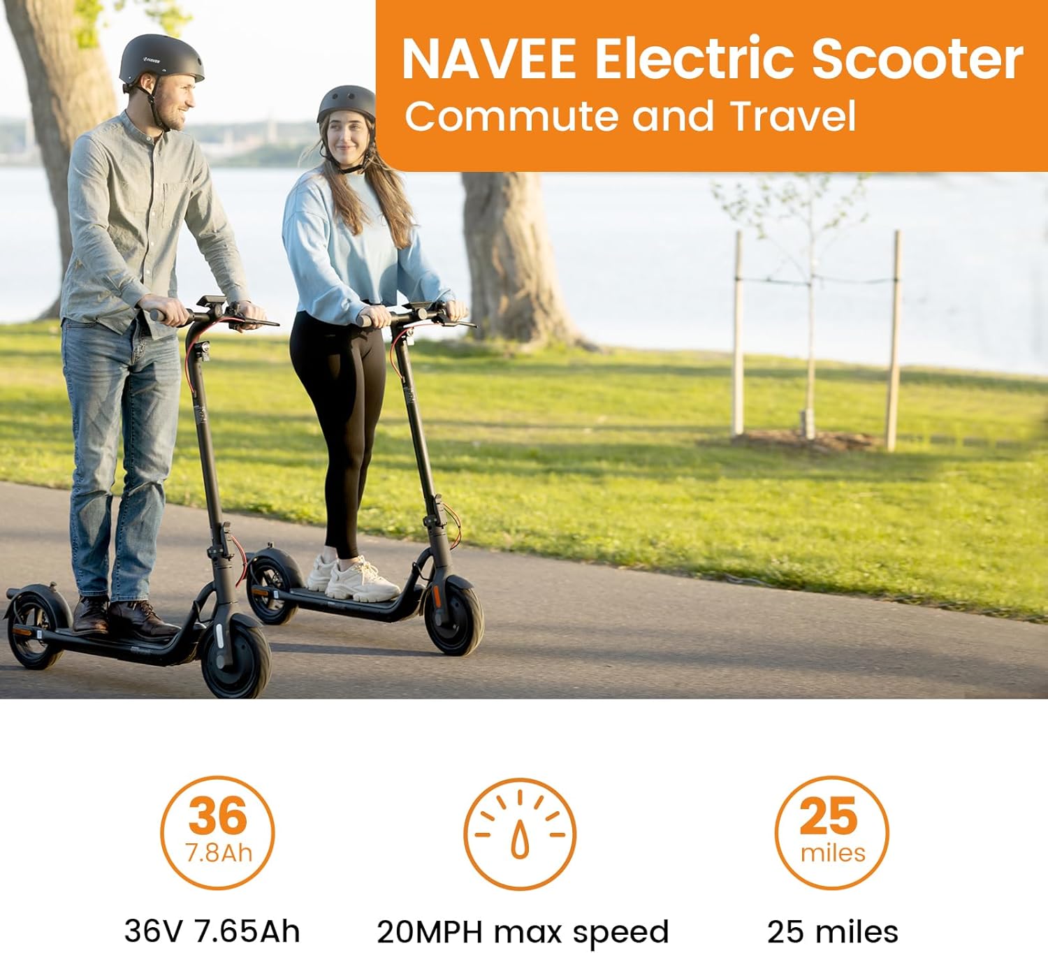 Navee K100 Series 700W Folding Electric Scooter