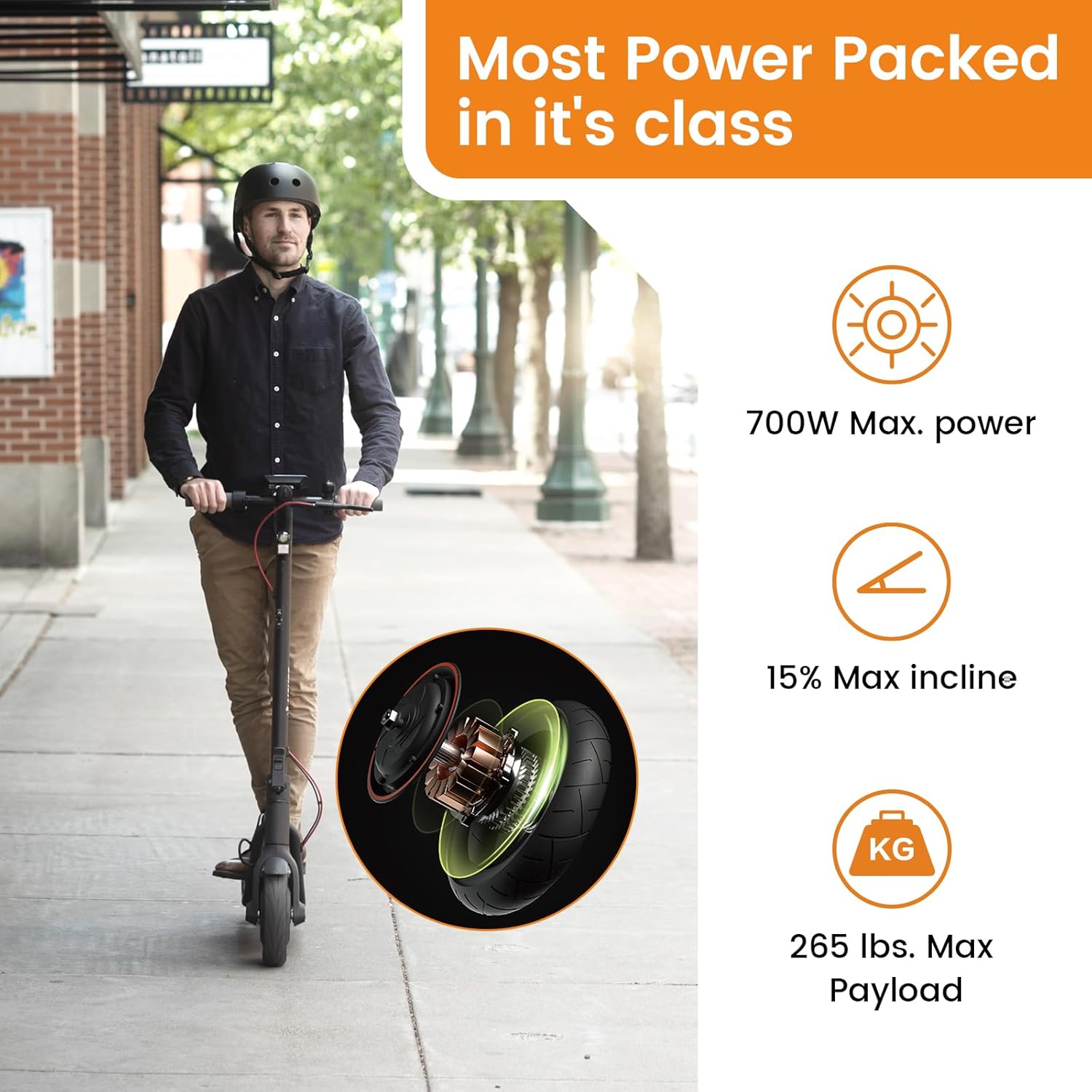 Navee K100 Series 700W Folding Electric Scooter