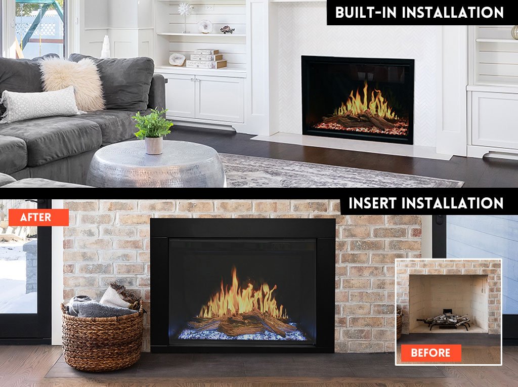 Modern Flames ORION TRADITIONAL Virtual Electric Fireplace
