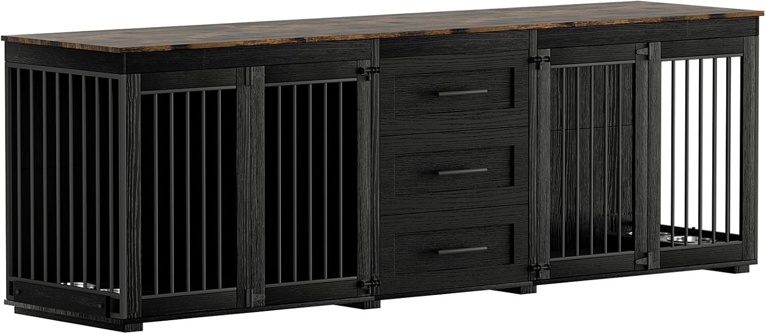 OUYESSIR 94.5" Large Dogs Crate Furniture