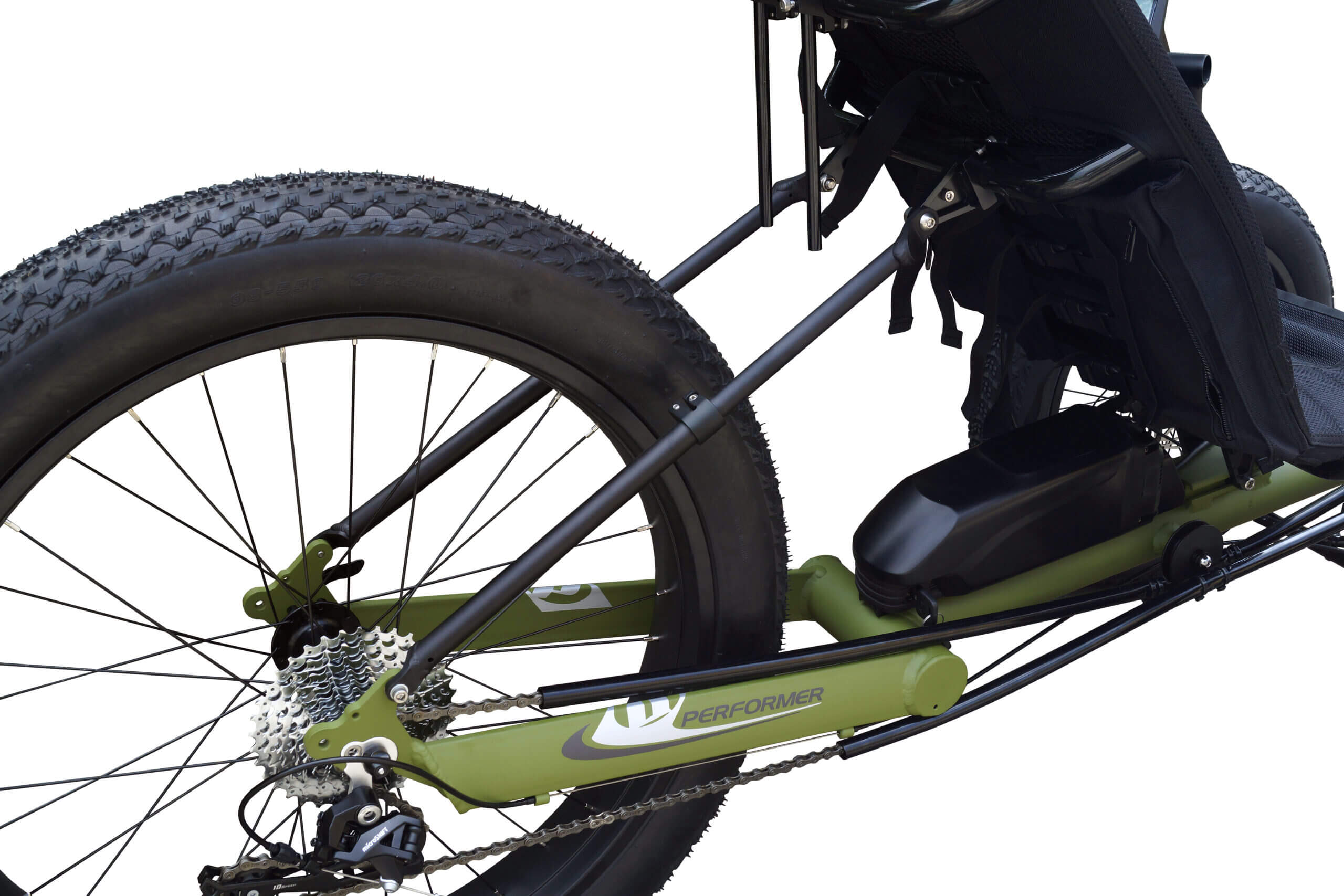 Performer DEFENDER Tadpole Recumbent Fat Tire Trike