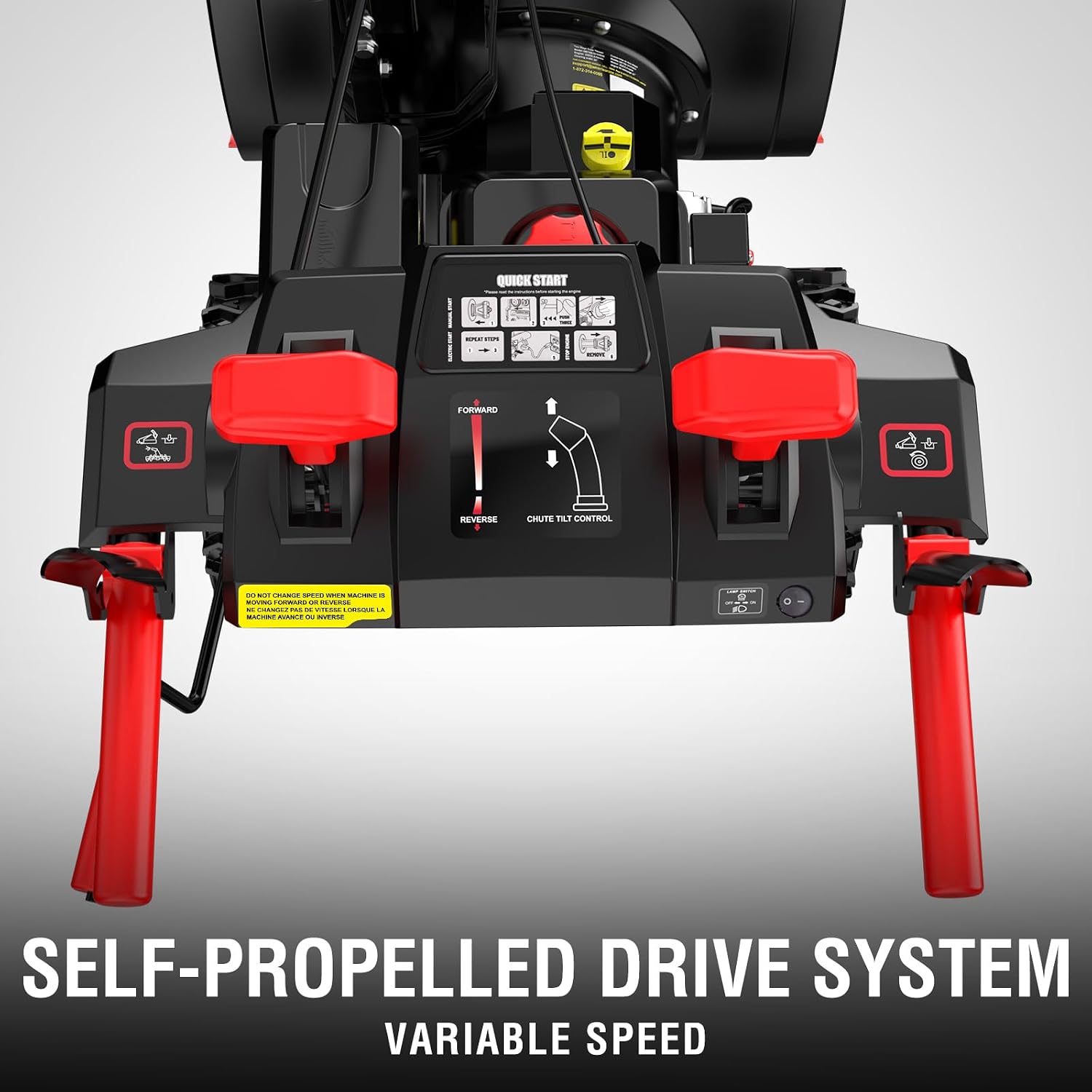 Powersmart 24" 212cc 2-Stage 8 Speed Self-Propelled Gas Snow Blower