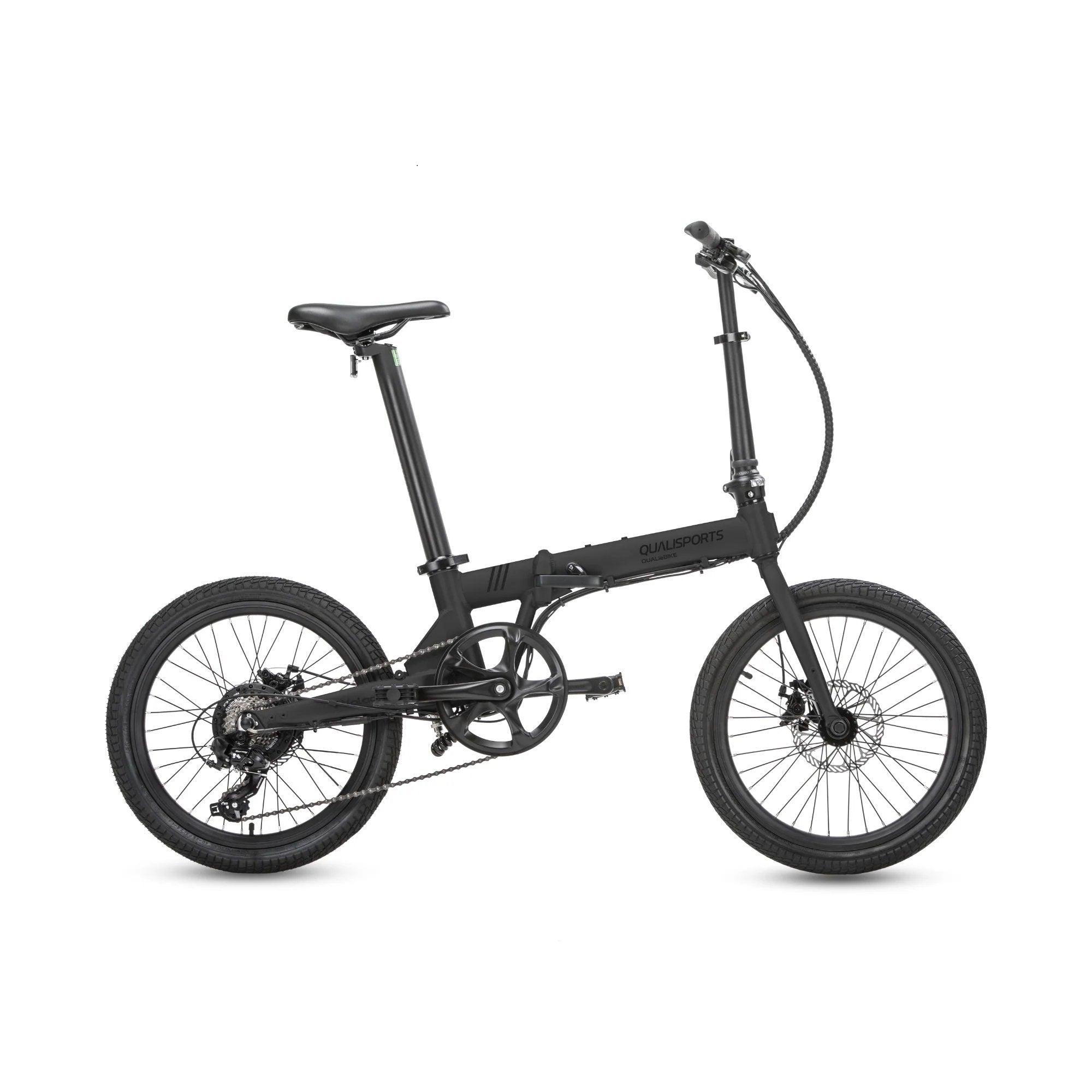 Qualisports VOLADOR 20" 350W 36V 7 Speed Compact Folding Electric Bike