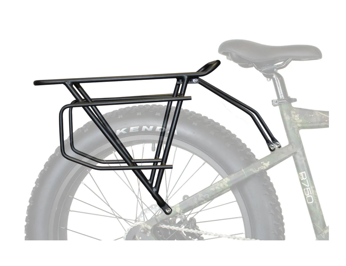 Rambo Extra Large Luggage Aluminum Rear Bike Rack — Upzy.com