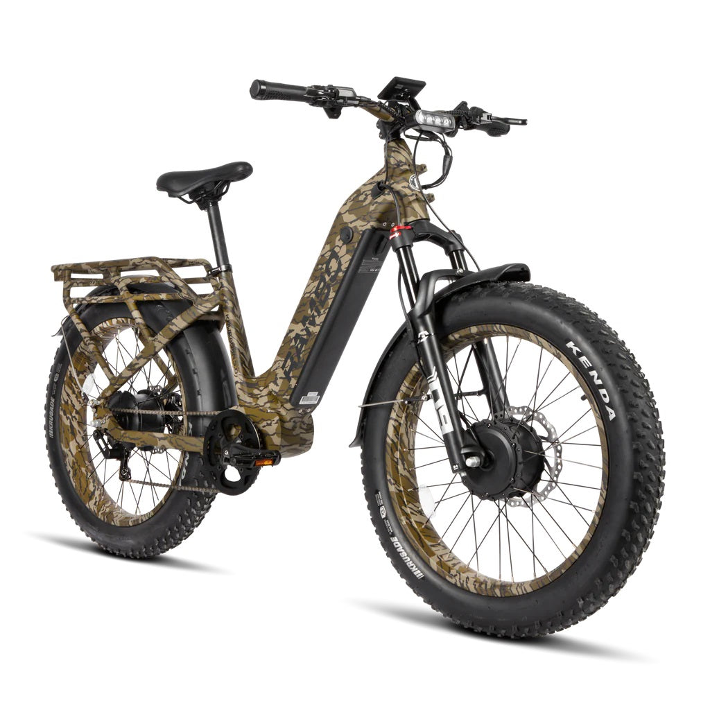 2025 Rambo KRUSADER 3.0 Dual 500W AWD Fat Tire Electric Bike