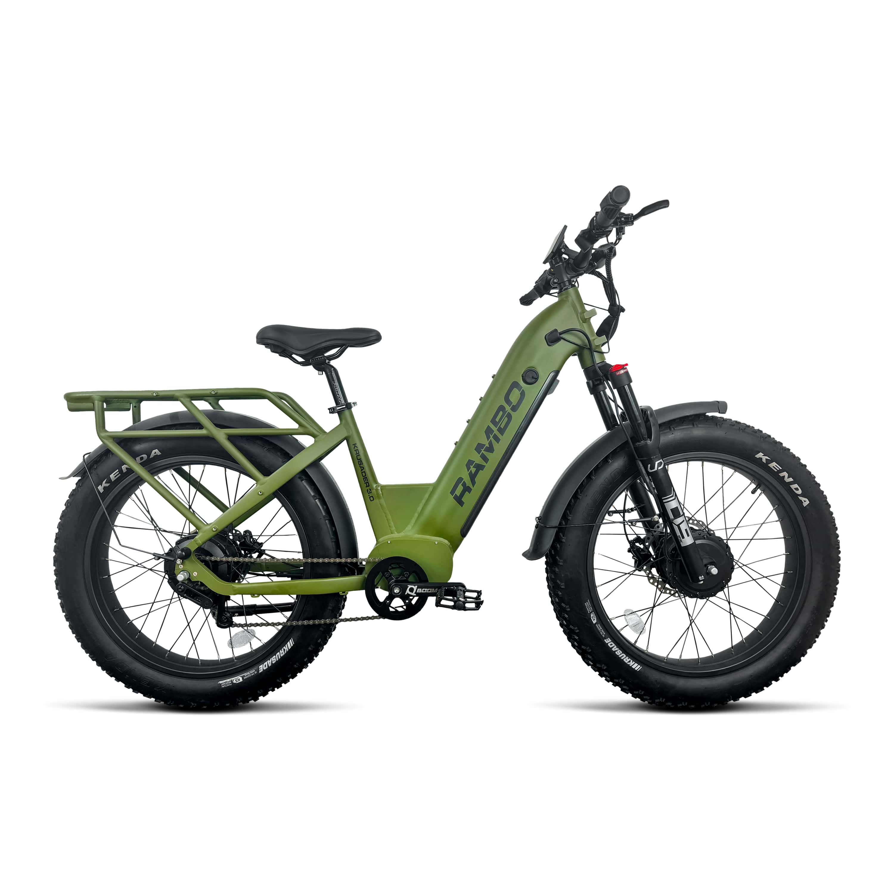 2025 Rambo KRUSADER 3.0 Dual 500W AWD Fat Tire Electric Bike