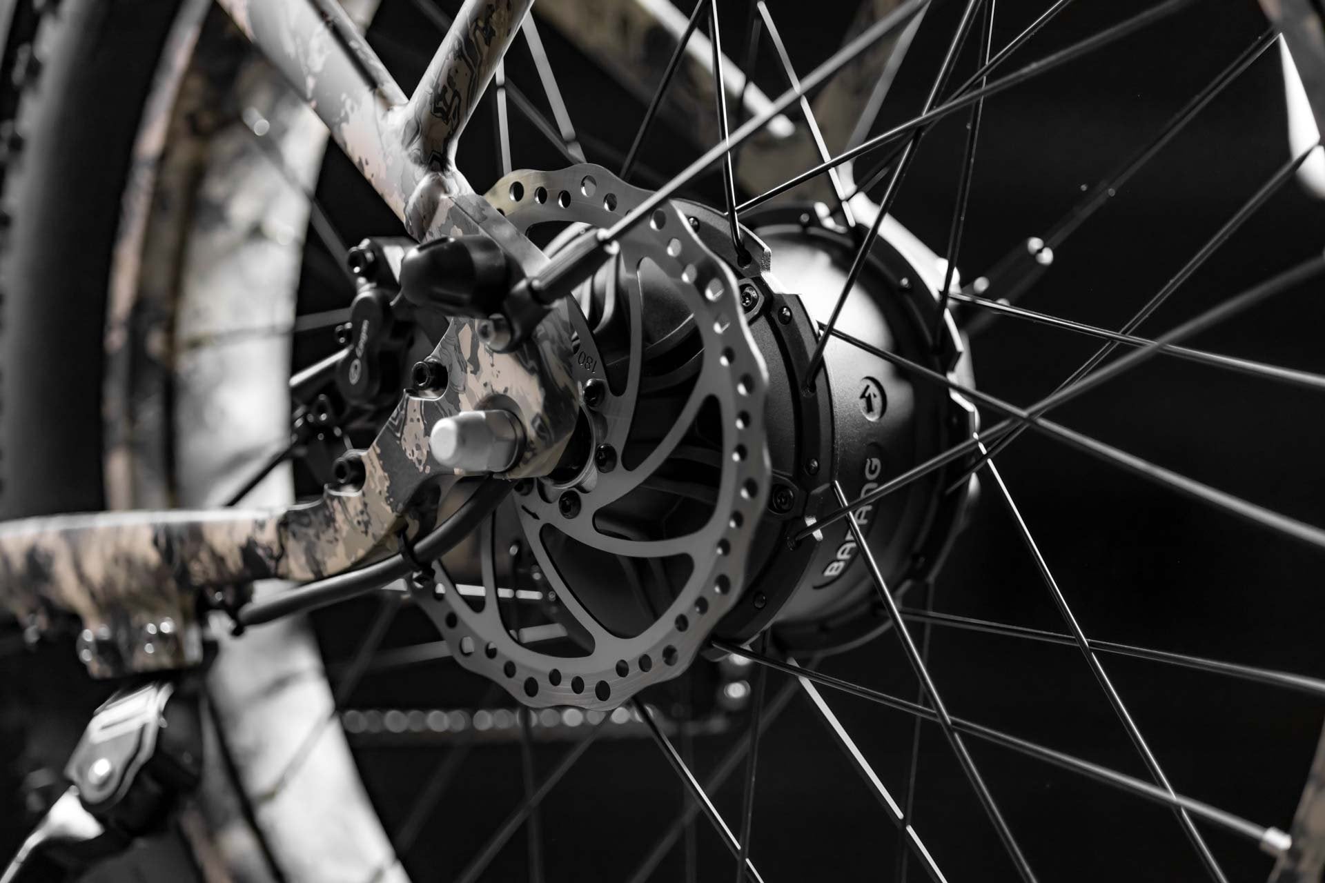 2025 Rambo MEGATRON 4.0 1000W AWD Fat Tire Hunting Electric Bike