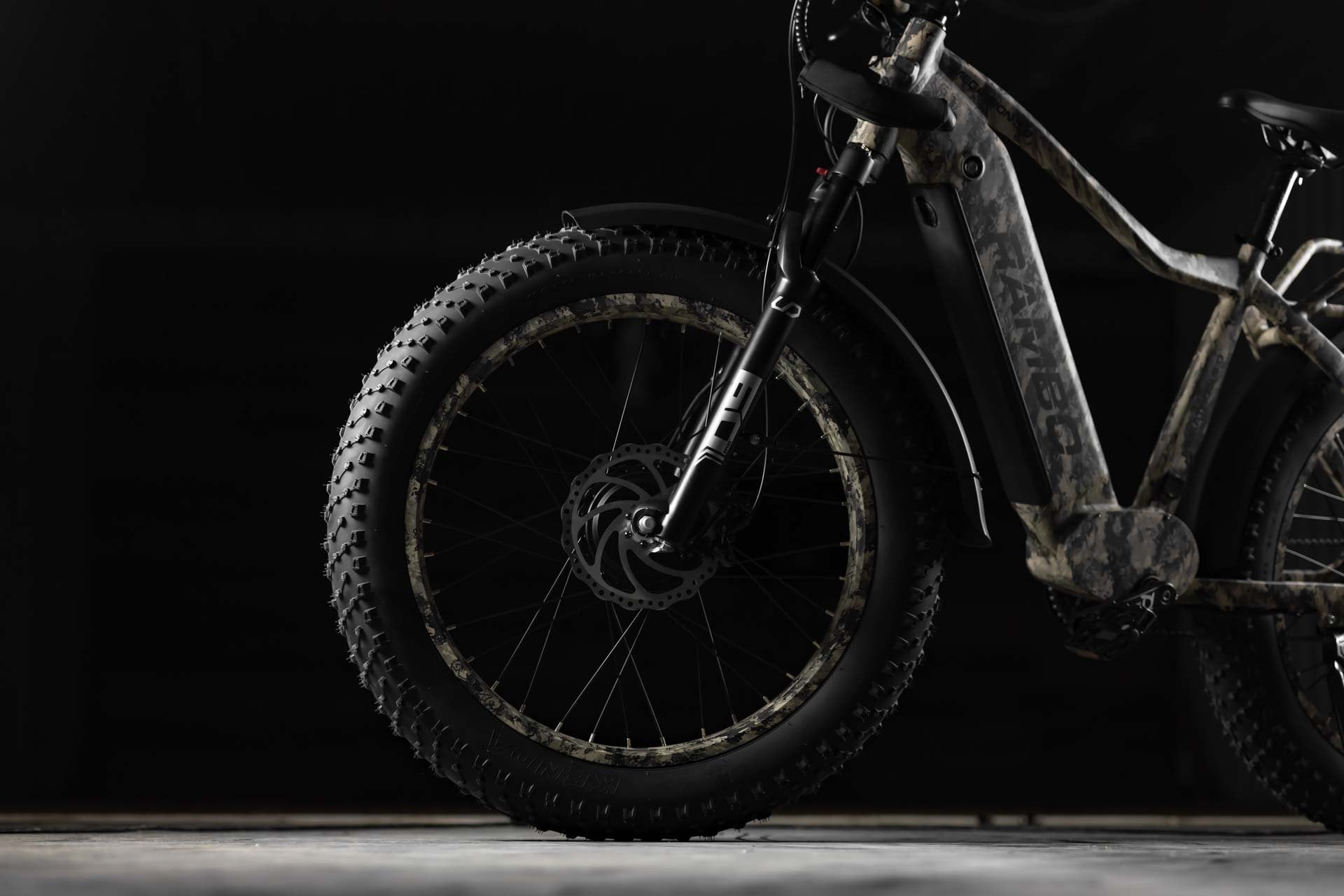 2025 Rambo MEGATRON 4.0 1000W AWD Fat Tire Hunting Electric Bike