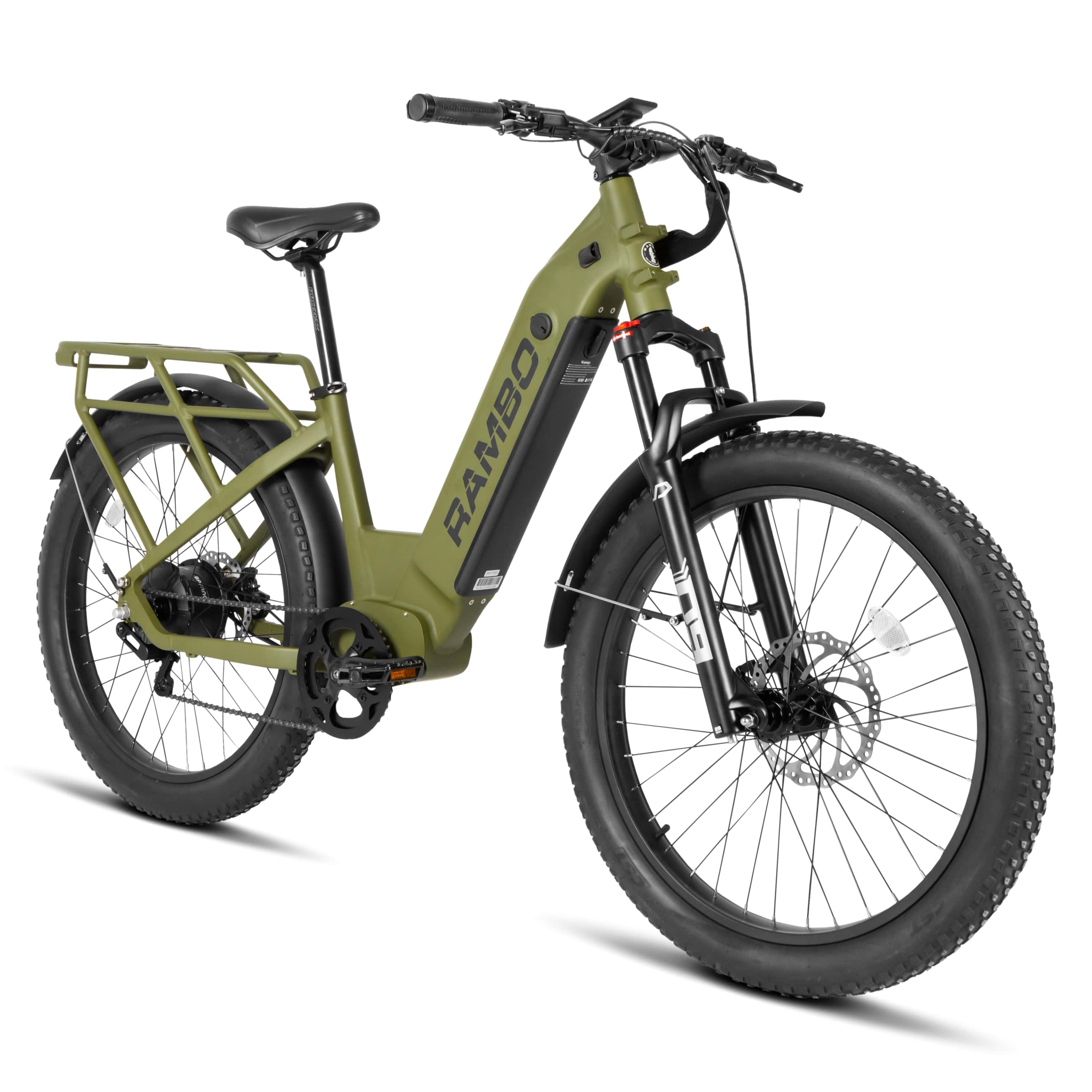 2025 Rambo NOMAD 2.0 1000W Bafang Hub Drive Step Through Electric Bike