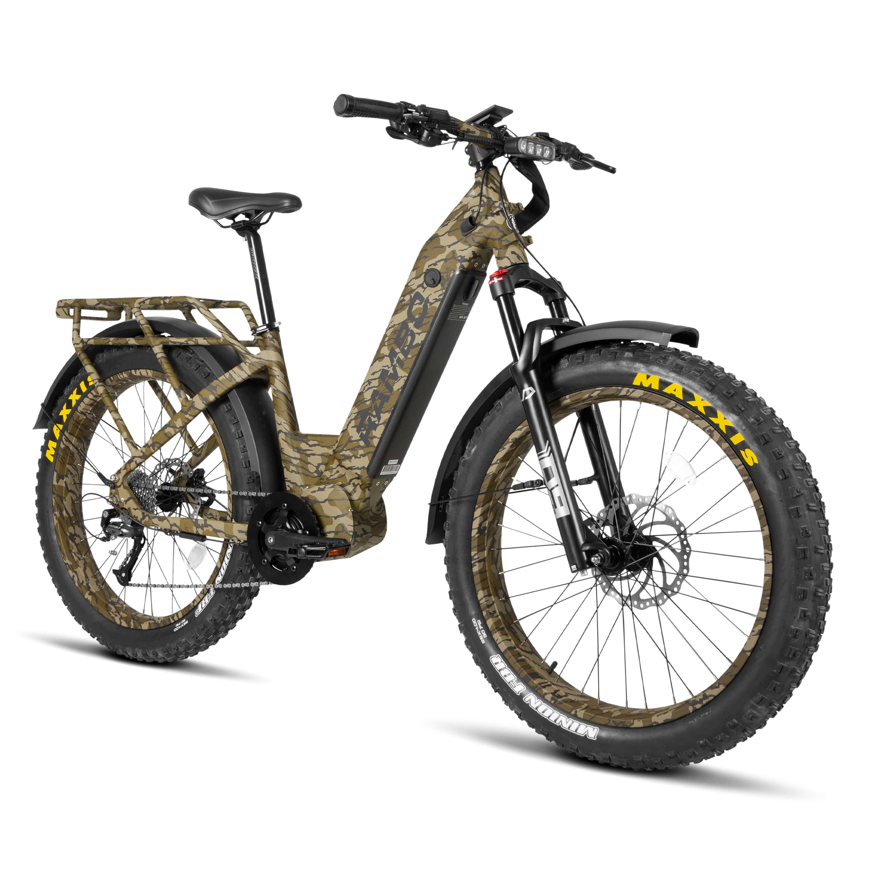 2025 Rambo REBEL 2.0 1000W BBSHD Mid Drive Fat Tire Electric Bike