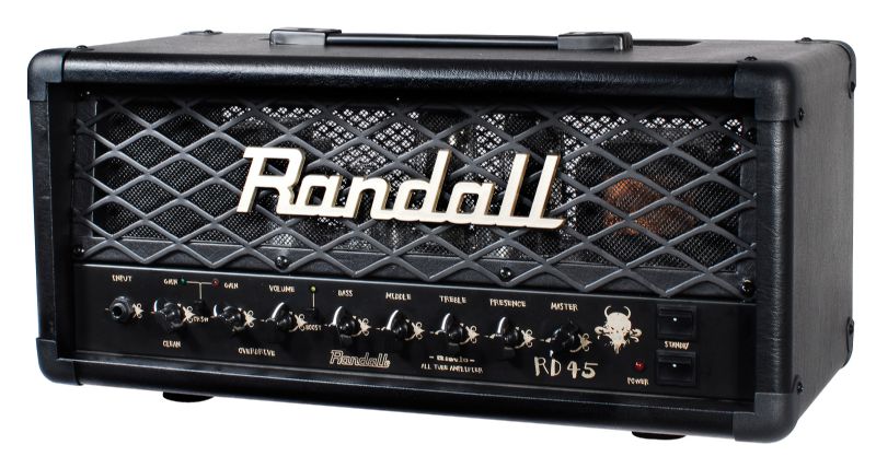 Randall RD45H 2 Channel 45W Tube Guitar Amplifier Head