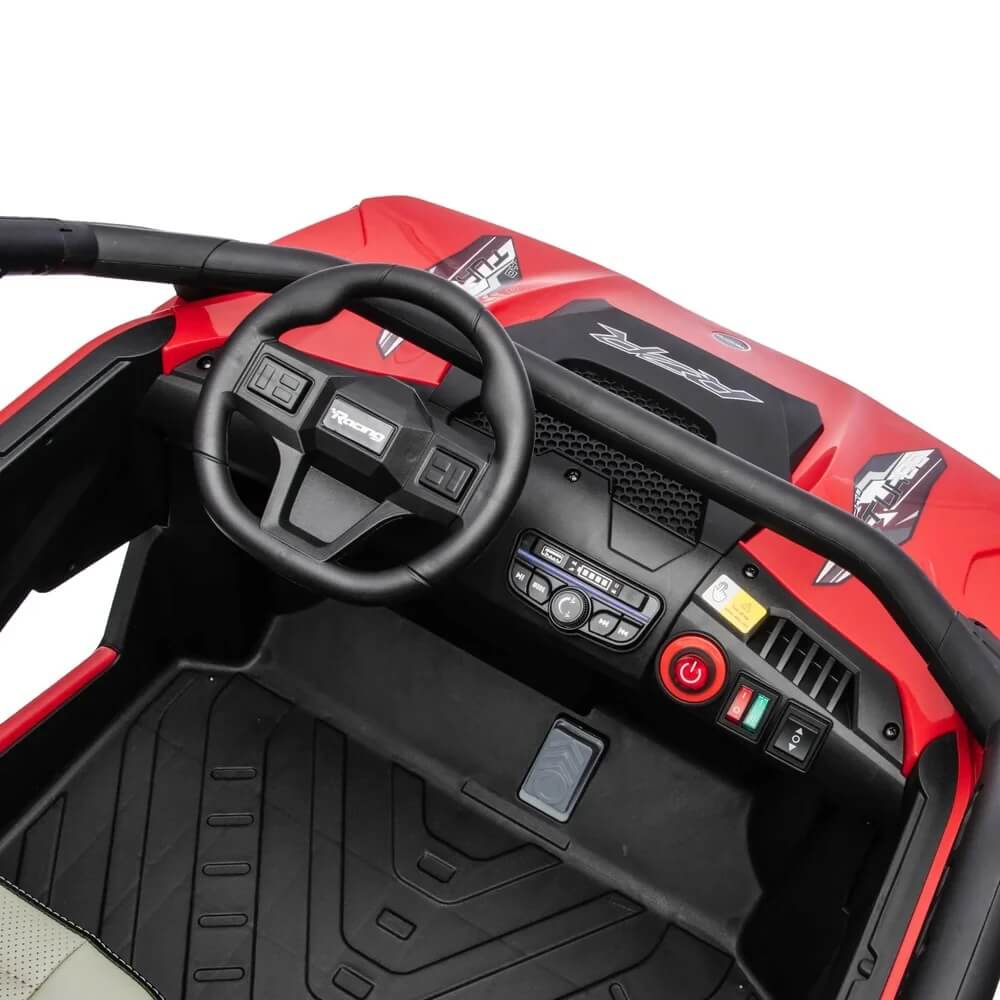 Moderno Kids TRAIL RUNNER 24V 4WD Electric UTV Ride-On Car, Parental Remote