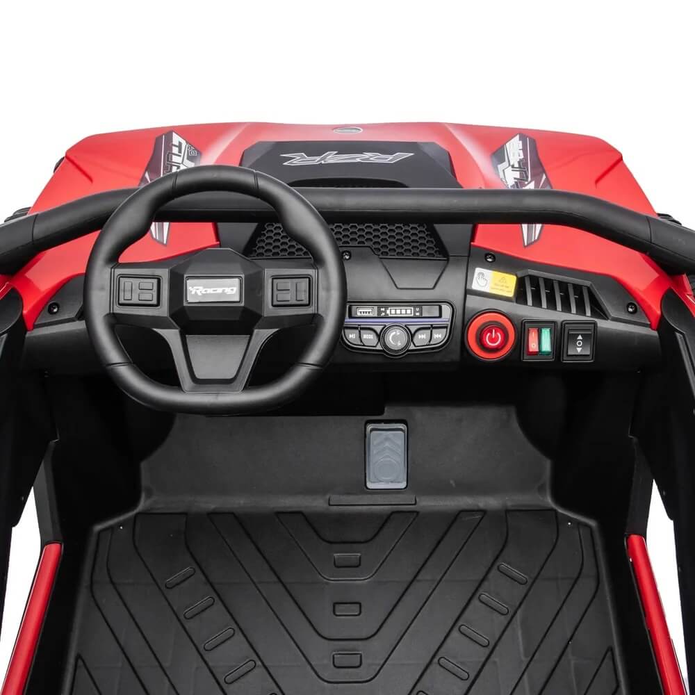 Moderno Kids TRAIL RUNNER 24V 4WD Electric UTV Ride-On Car, Parental Remote