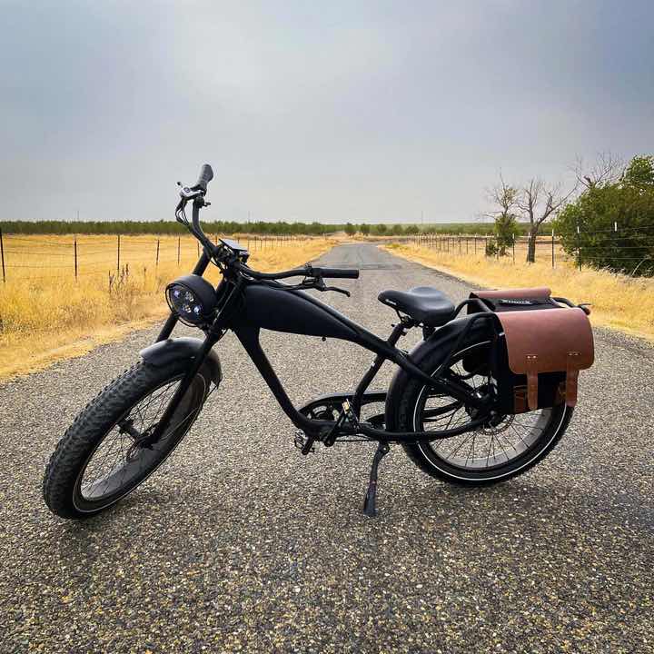 Revi Bikes CHEETAH PLUS Cafe Racer Fat Tire Cruiser Electric Bike