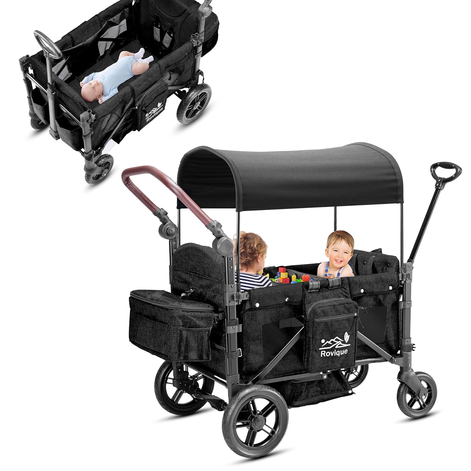 Rovique Premium 2 Kids Stroller Wagon