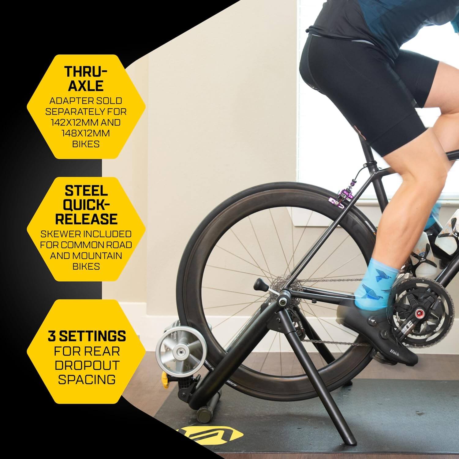 Saris Fluid2 Smart Equipped Zwift Compatible Indoor Bike Trainer
