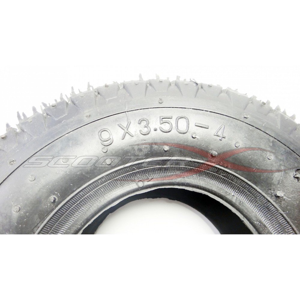 ScooterX 9x3.50x4 TIRE For Gas Scooters, Bikes, Mini Choppers, Go-Karts
