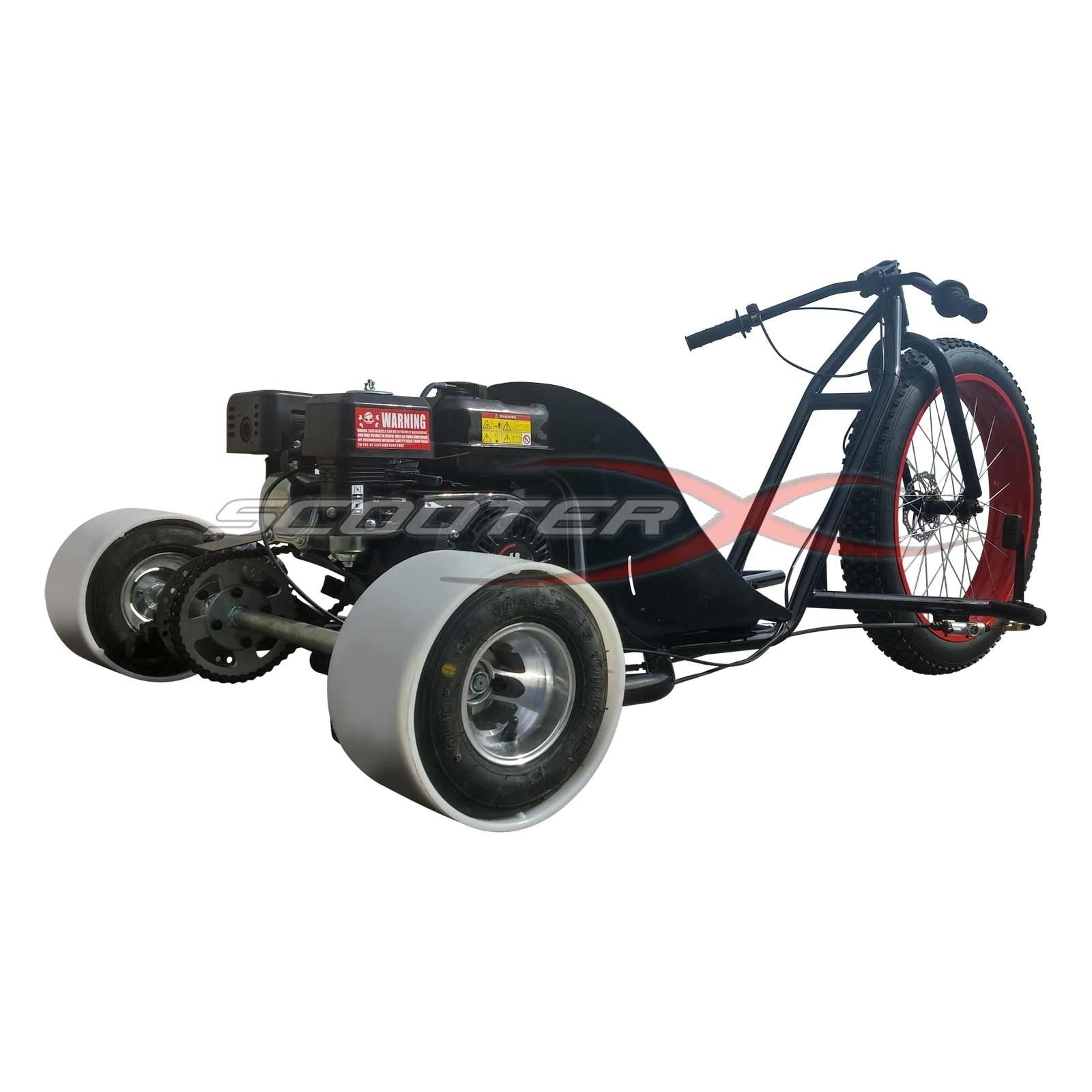 ScooterX Drifter 6.5hp 19cc 4-Stroke Gas-Powered Drift Trike —