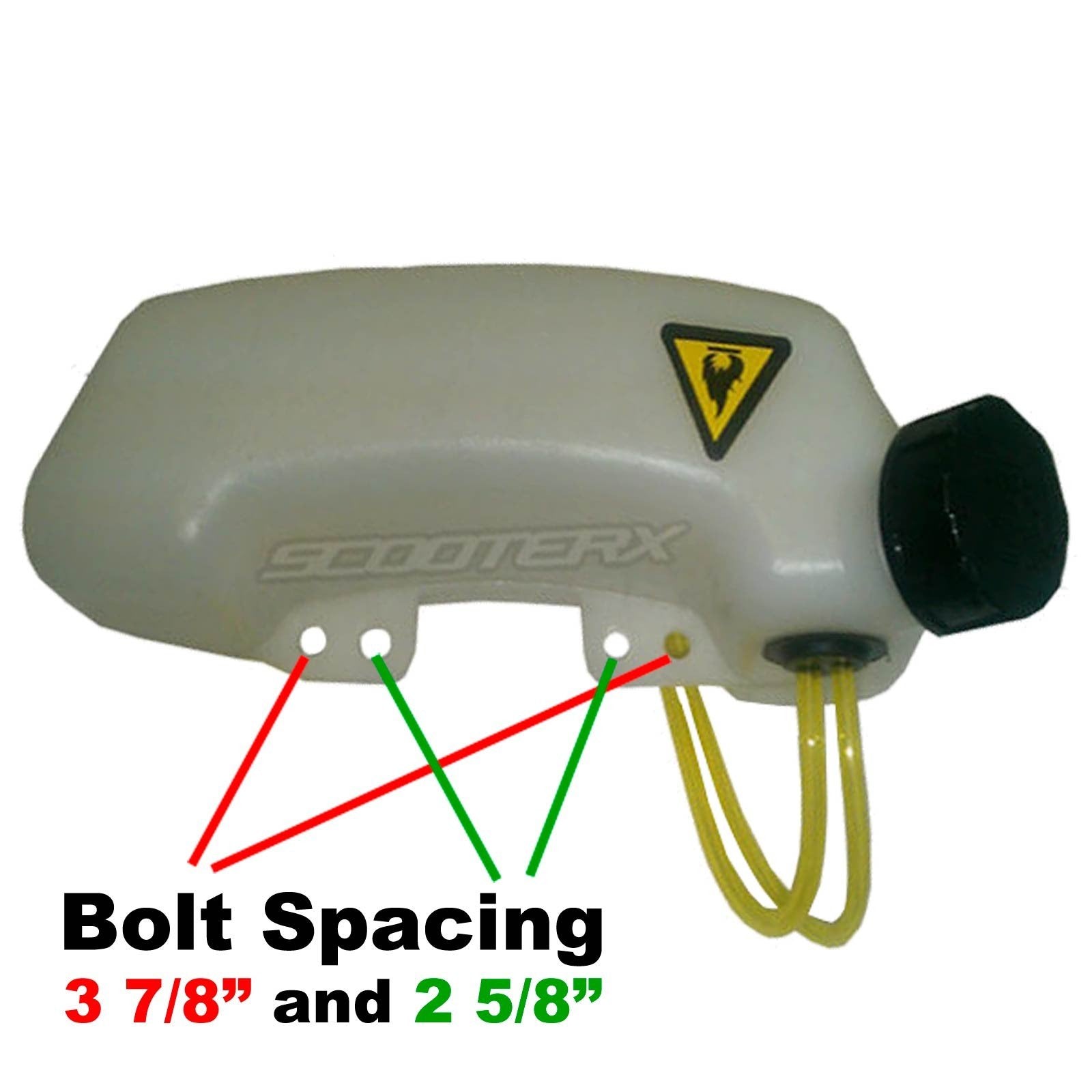 ScooterX GAS TANK T1 For Scooters, Bikes, Go-Karts