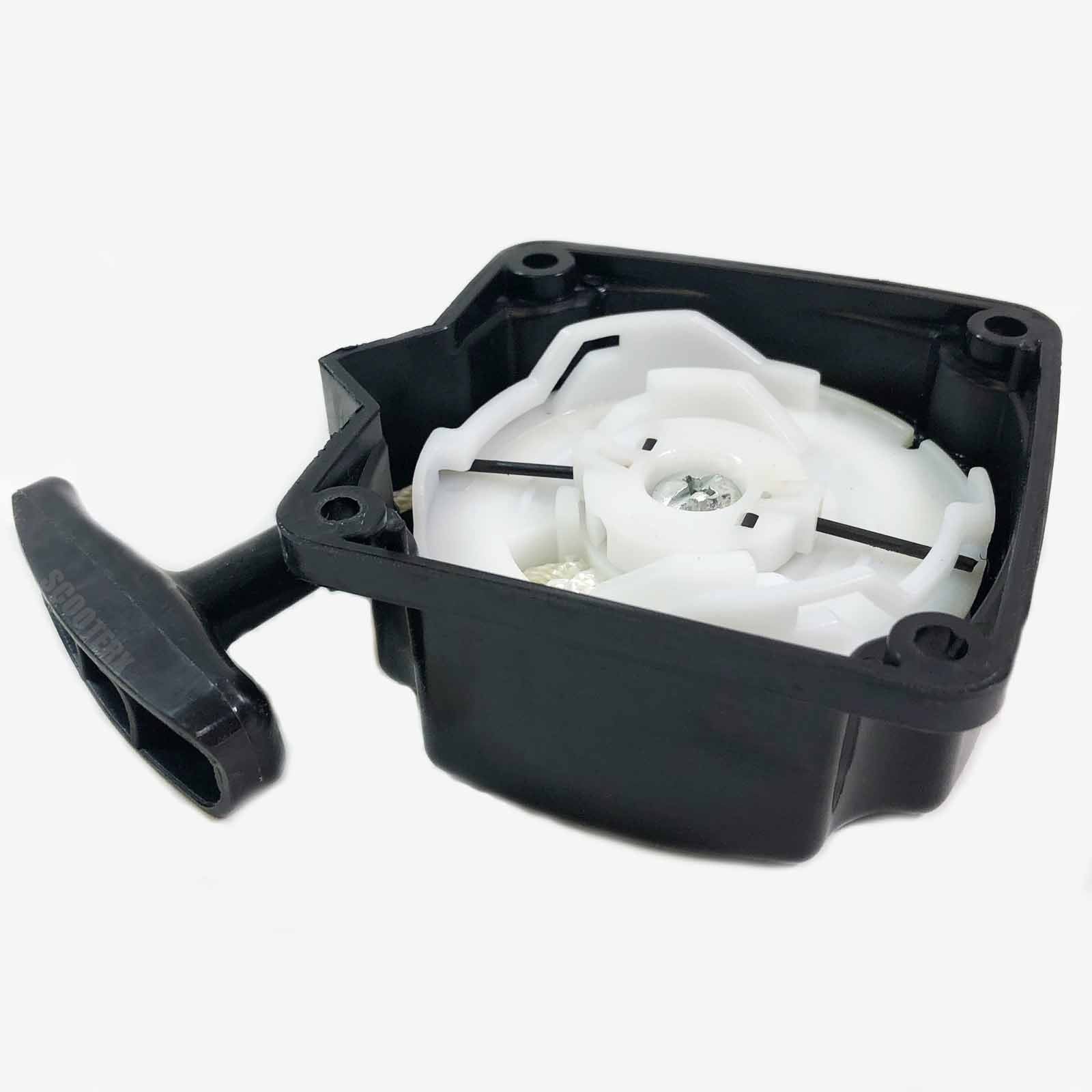 ScooterX PULL STARTER MODEL 3 For Gas Scooters, Bikes, Choppers, Go-Karts