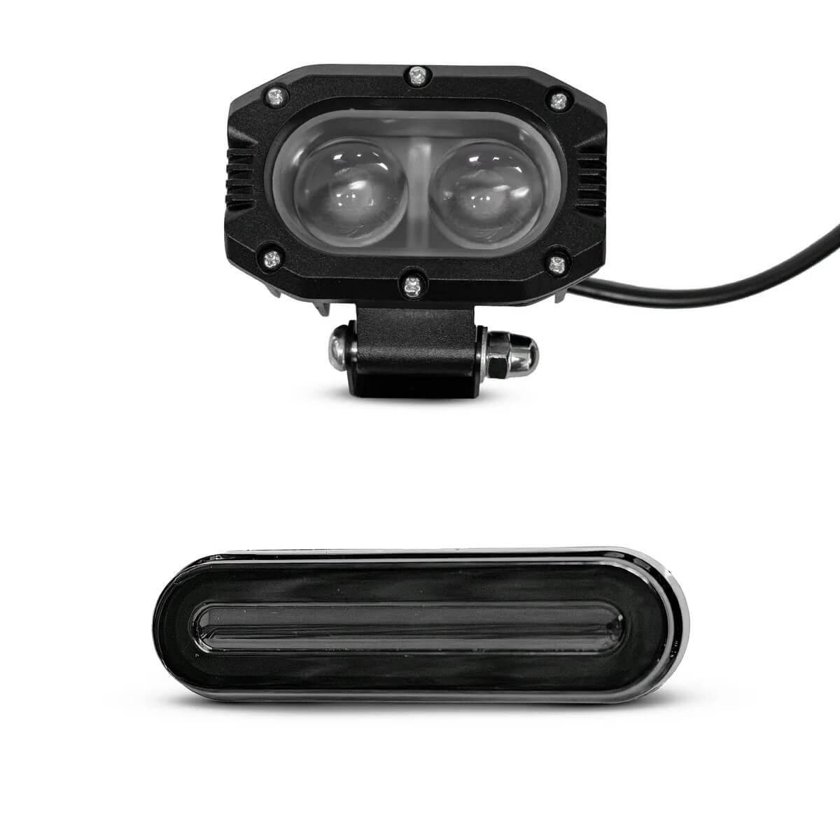 Strike Cycles Replacement FRONT & REAR LIGHT SET for SHADOW Electric Bikes