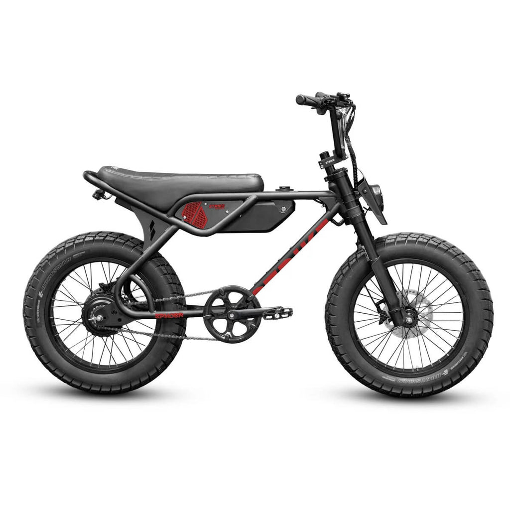 Strike Cycles SPYDER 500W Fat Tire Electric Bike —