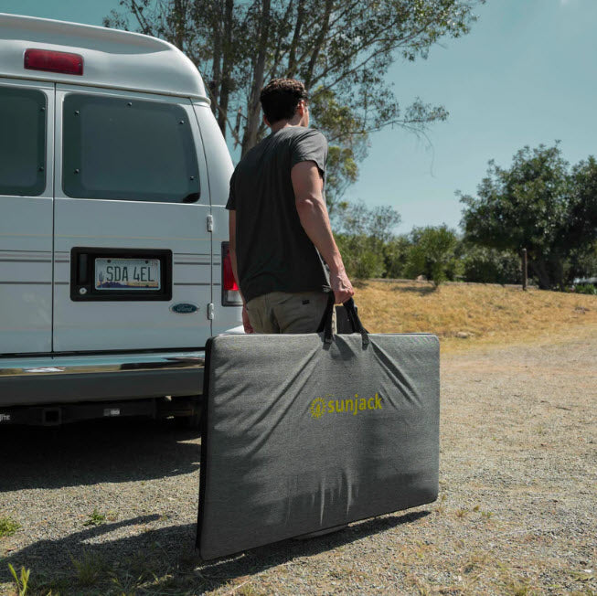 SunJack 400W ETFE Foldable Portable Solar Panel