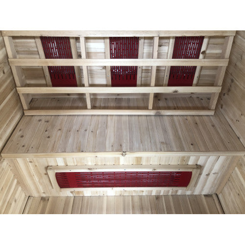 Sunray HL200D3 BURLINGTON 1900W Canadian Hemlock 2 Person Outdoor Sauna