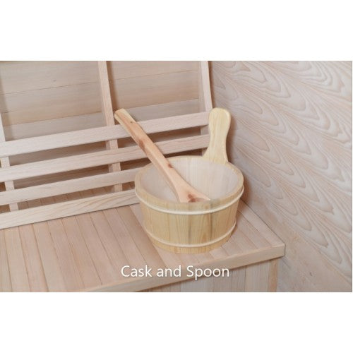 Sunray HL200SN BALDWIN Canadian Hemlock 2 Person Traditional Finnish Sauna