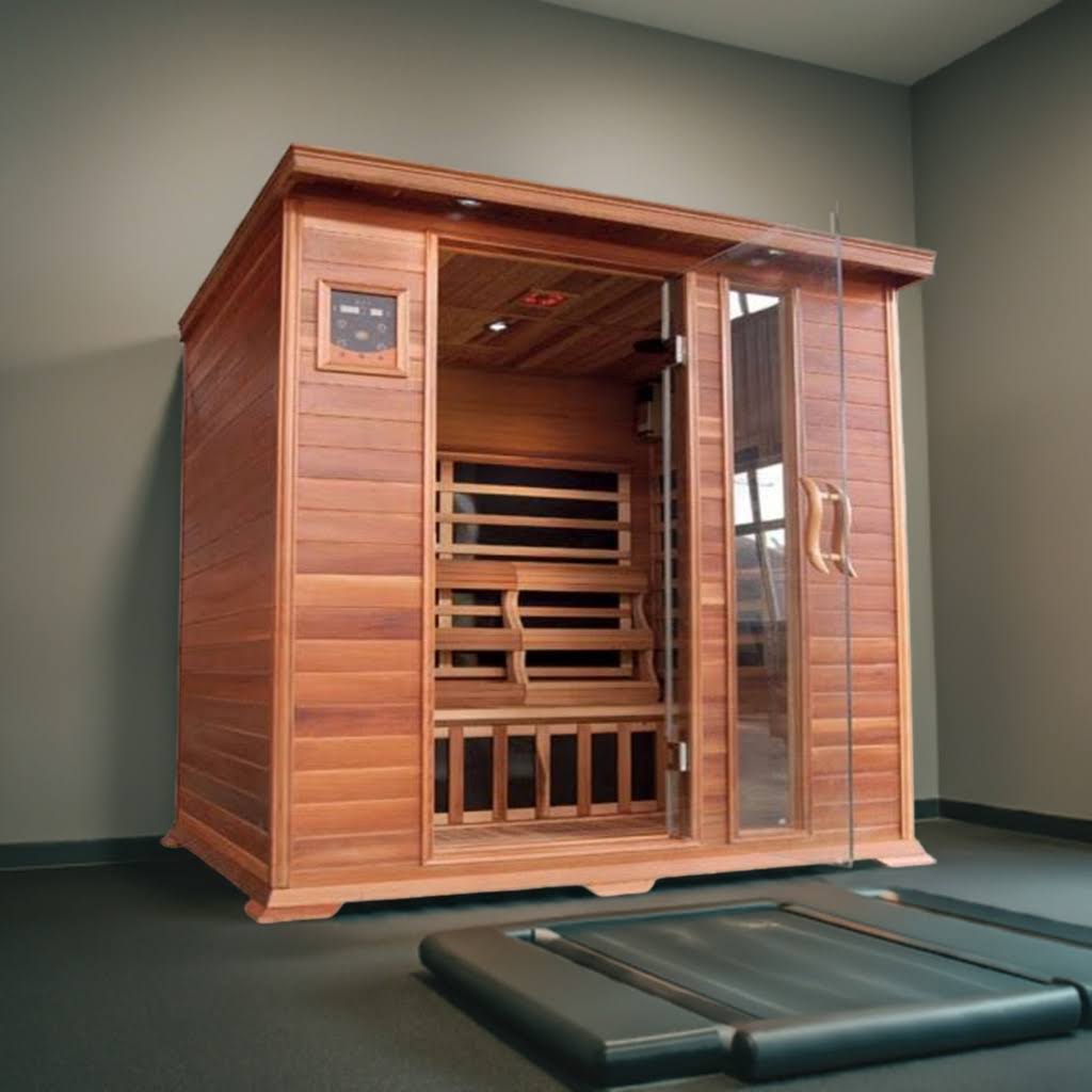Sunray HL300K SAVANNAH 1965W Canadian Red Cedar 3 Person Infrared Sauna