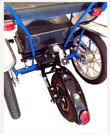 electric pedal assist bicycle Surrey Electric Pedal Assist Kit For Surrey Bikes Single Bench Surrey Bike (2 pedalers)